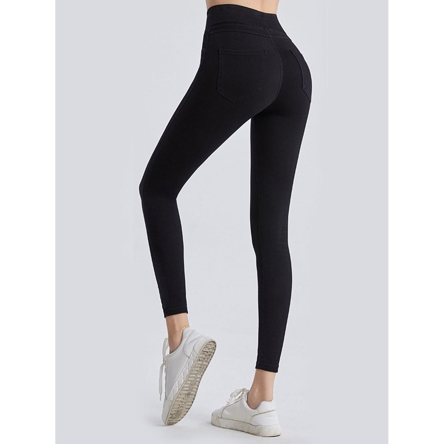 Wide Waistband Sports Leggings