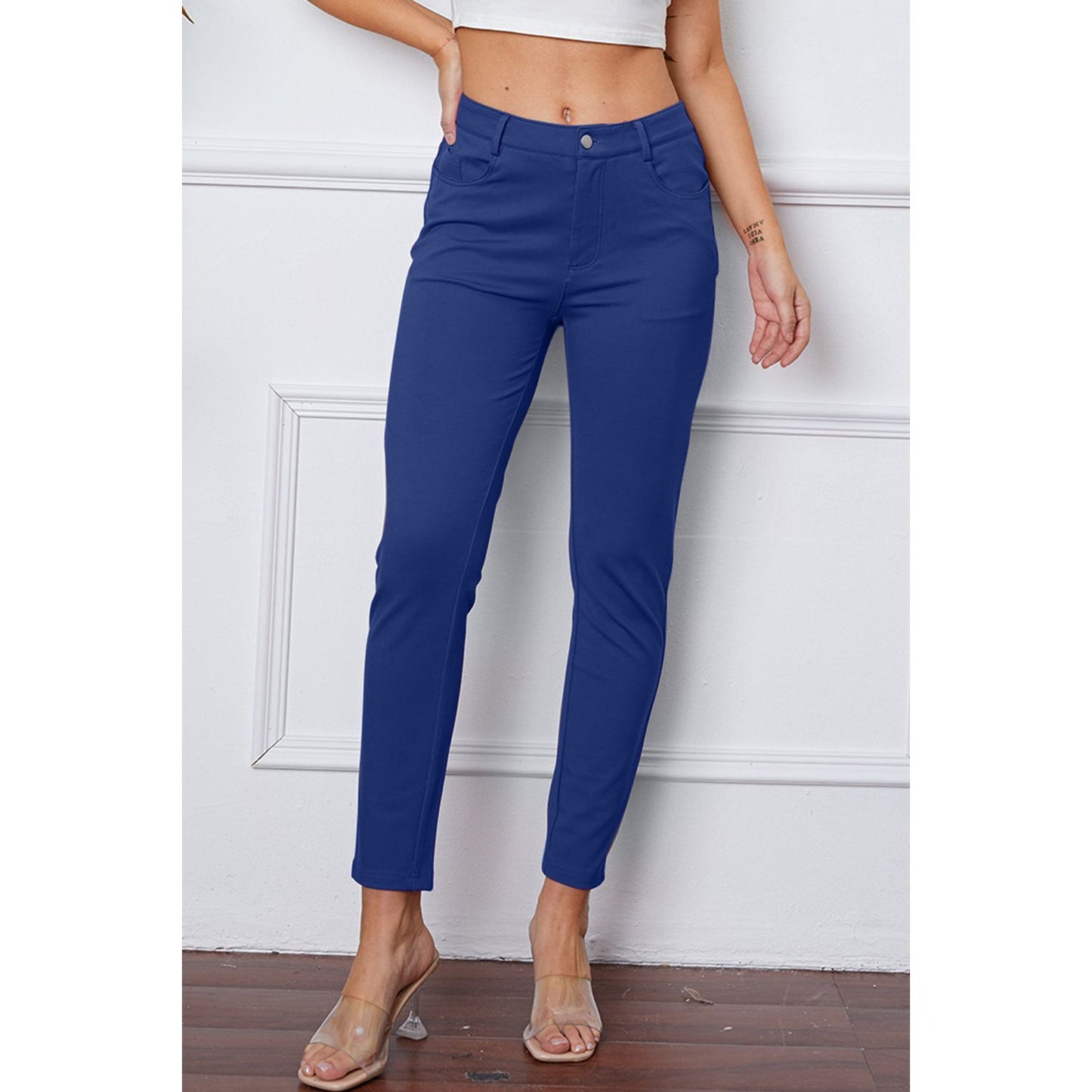 StretchyStitch Pants by Basic Bae