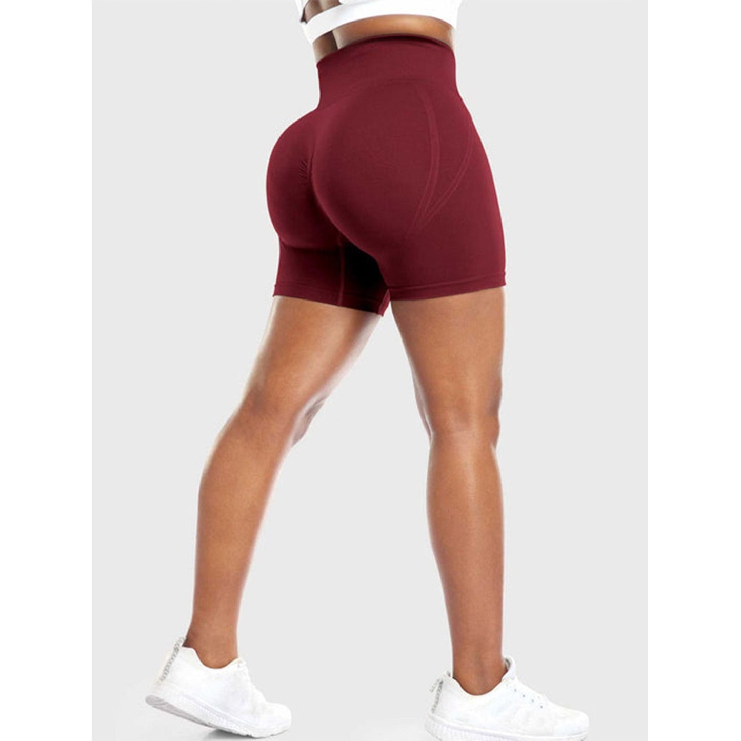 High Waist Active Shorts