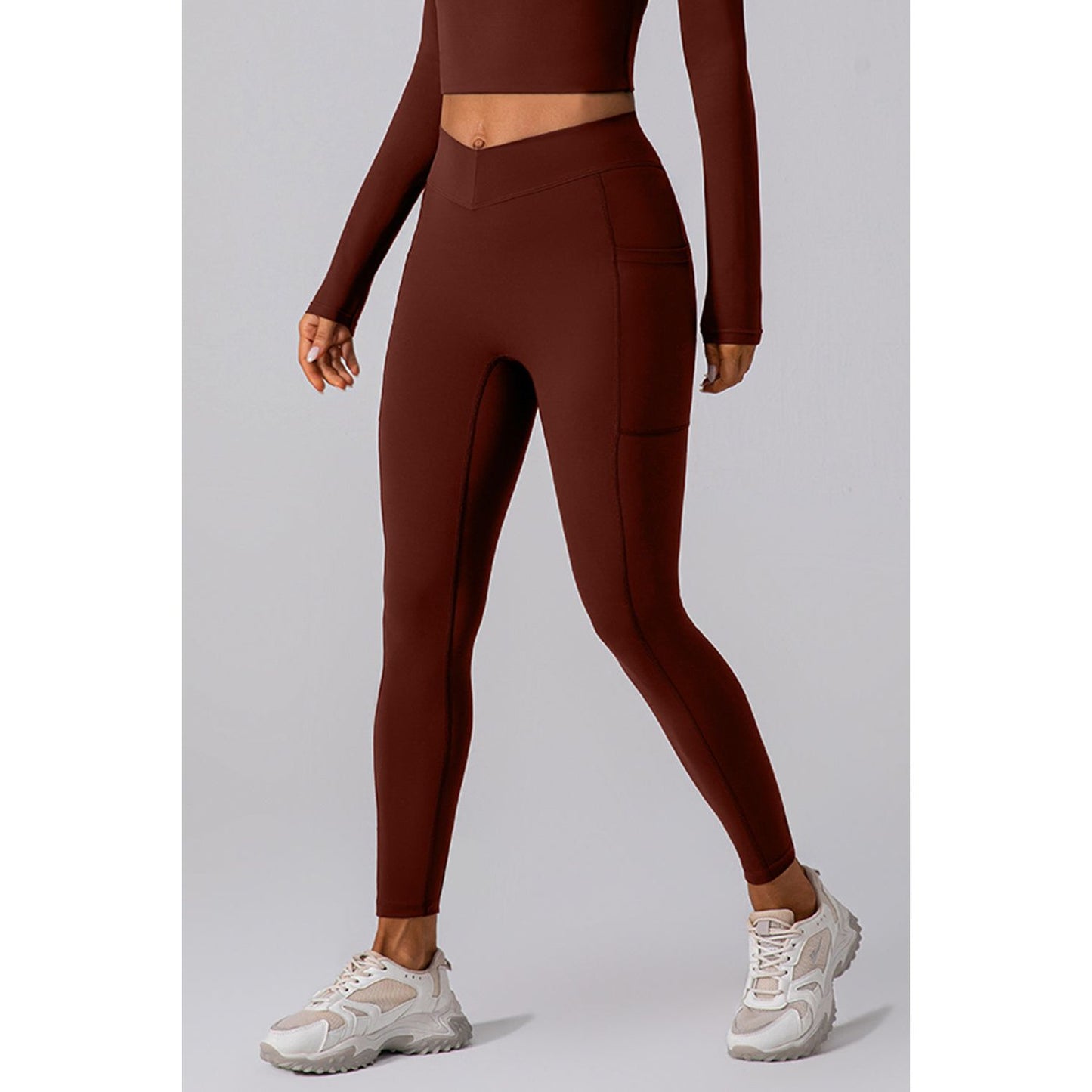 High Waist Active Leggings with Pockets