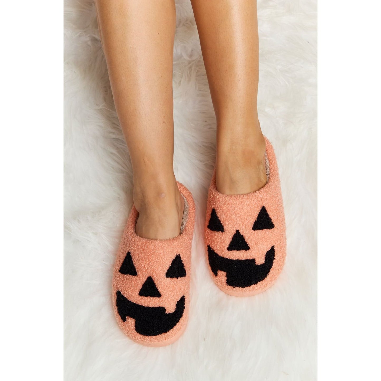 Melody Printed Plush Slide Slippers