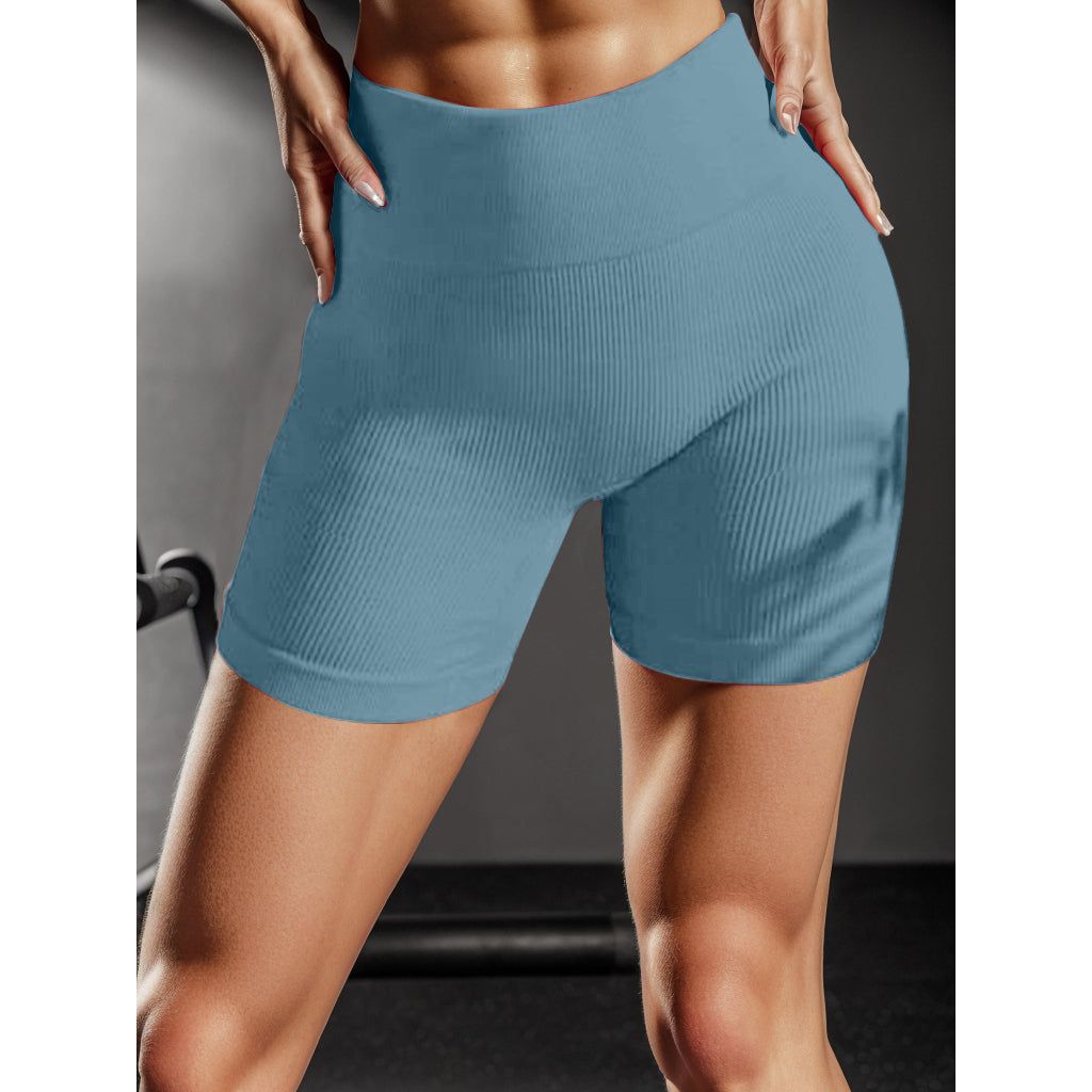 High Waist Active Shorts