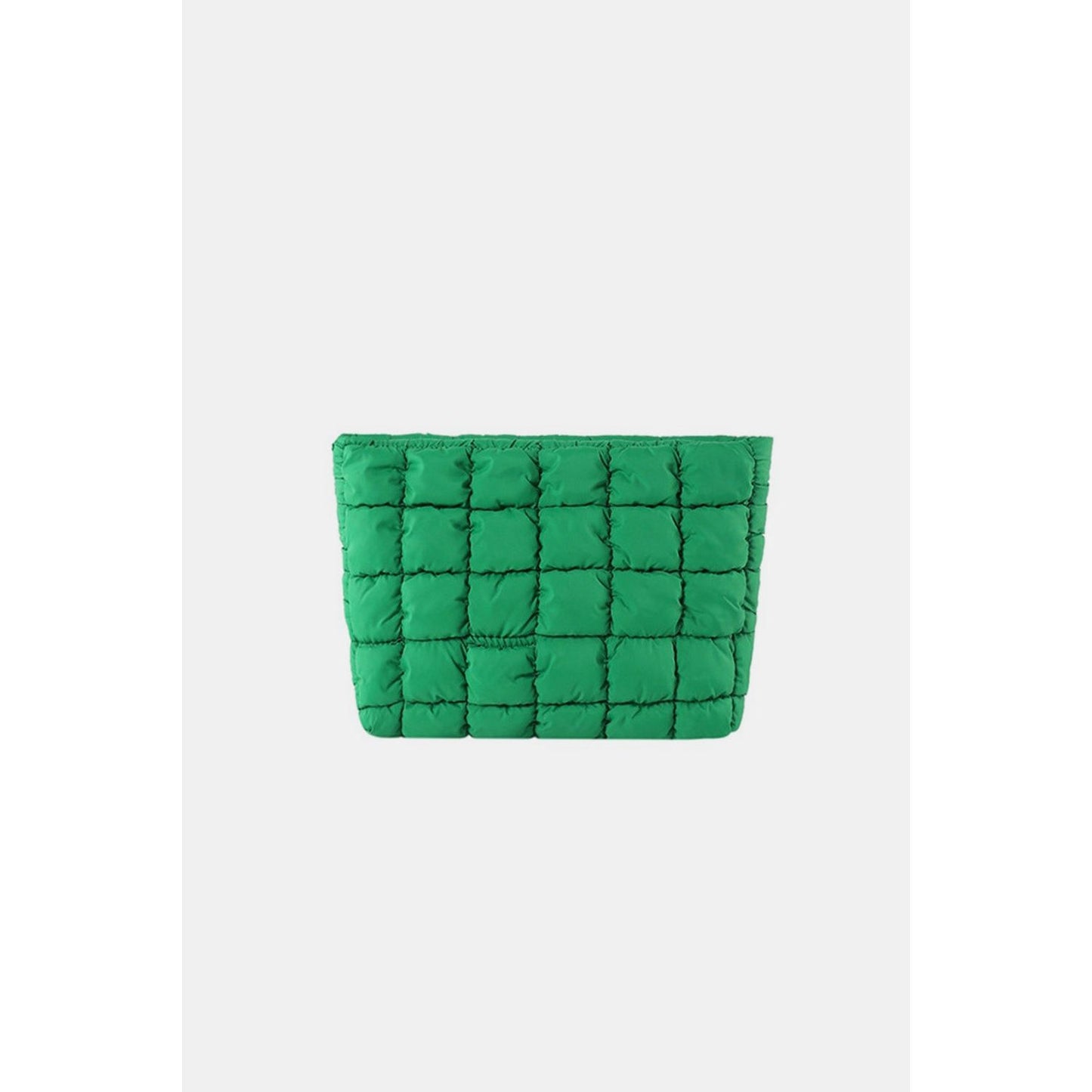 Zenana Quilted Puffy Pouch Clutch Bag