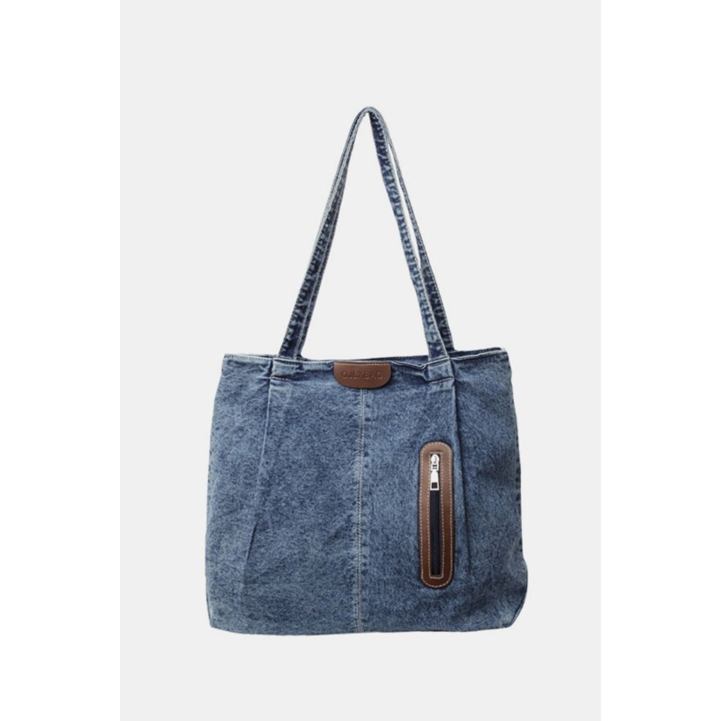 Medium Denim Tote Bag