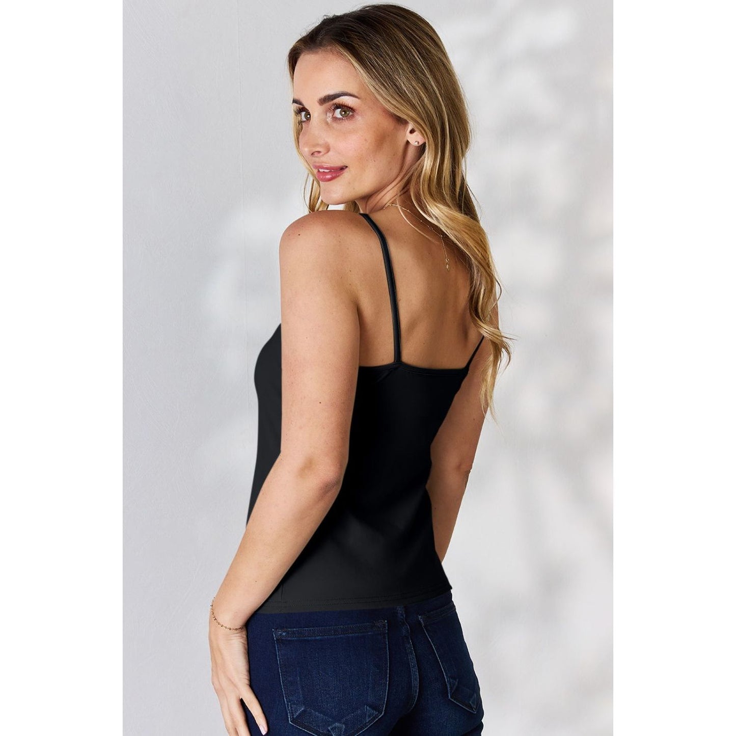 Basic Bae Full Size Round Neck Slim Cami