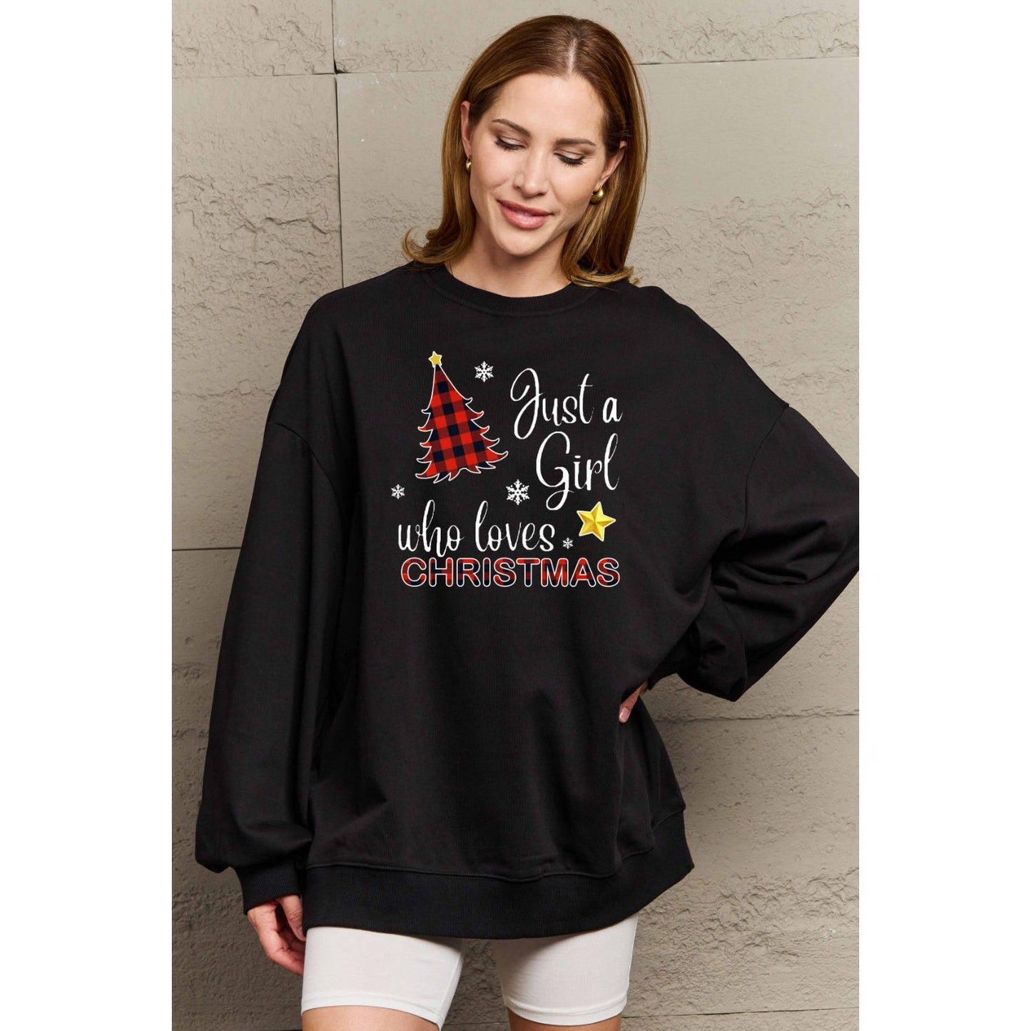 Simply Love Full Size Graphic Sweatshirt