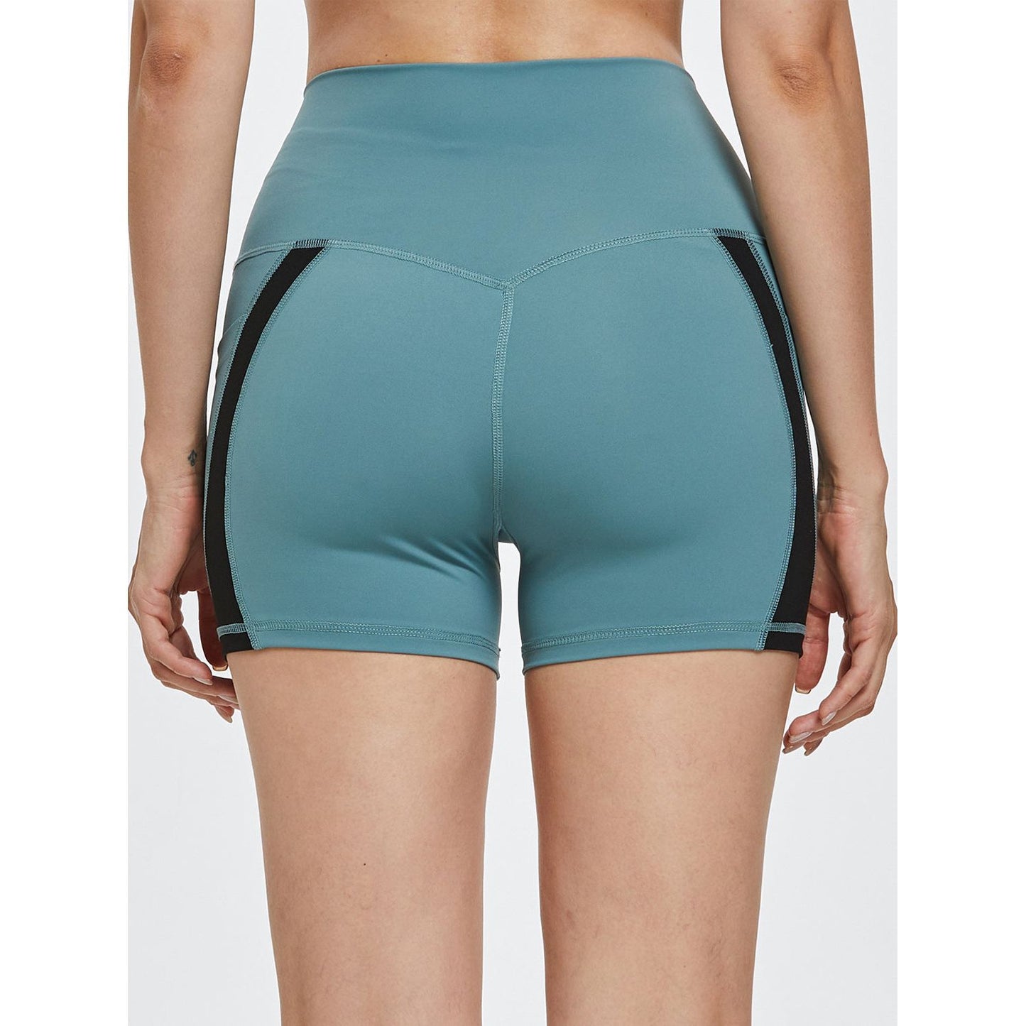 High Waist Active Shorts