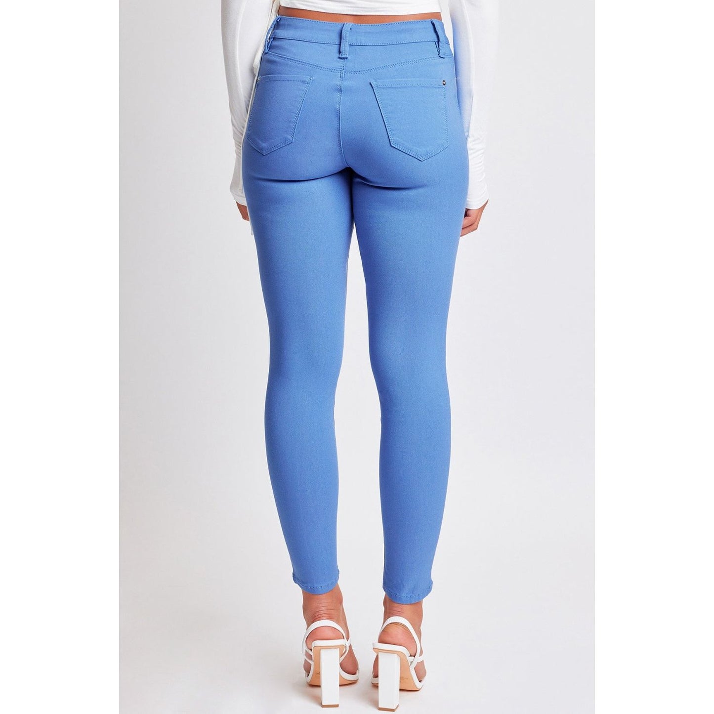 YMI Jeanswear Full Size Hyperstretch Mid-Rise Skinny Pants