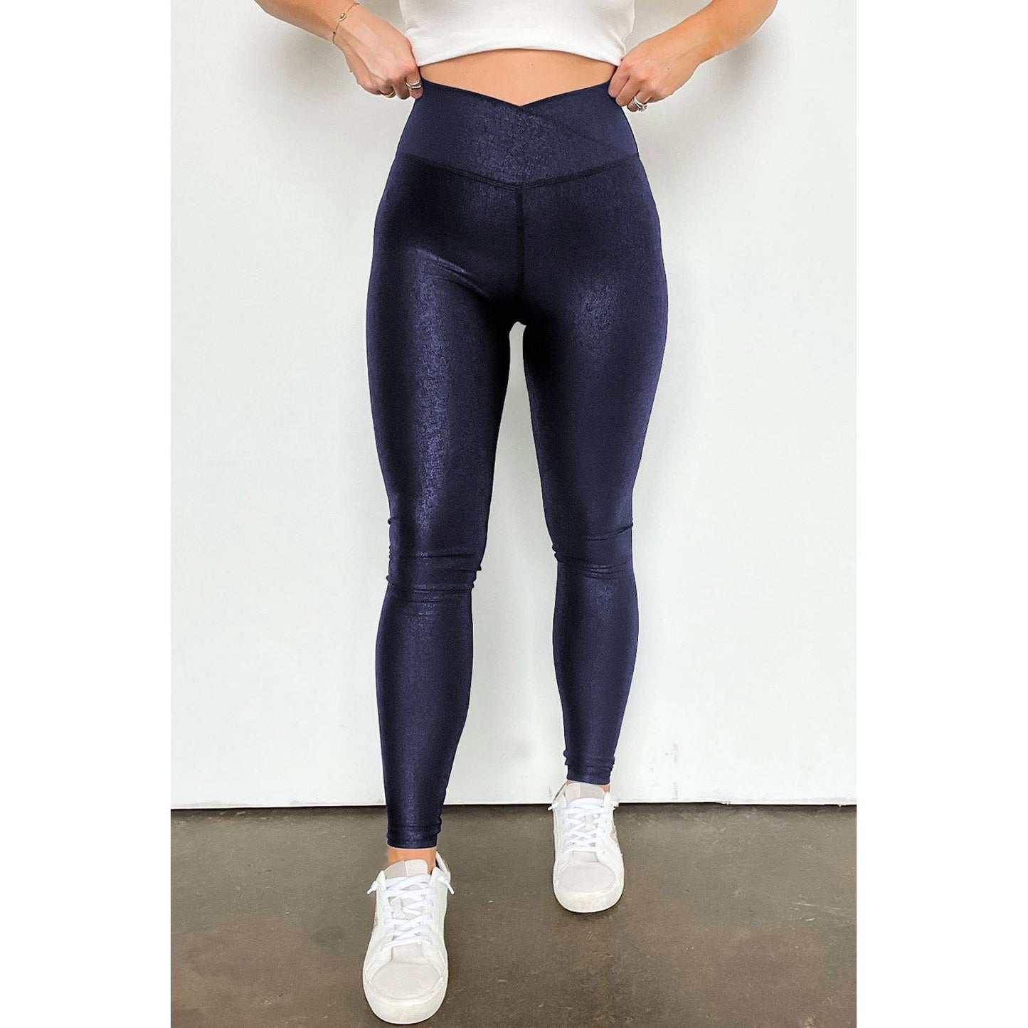 Solid High Waist Leggings