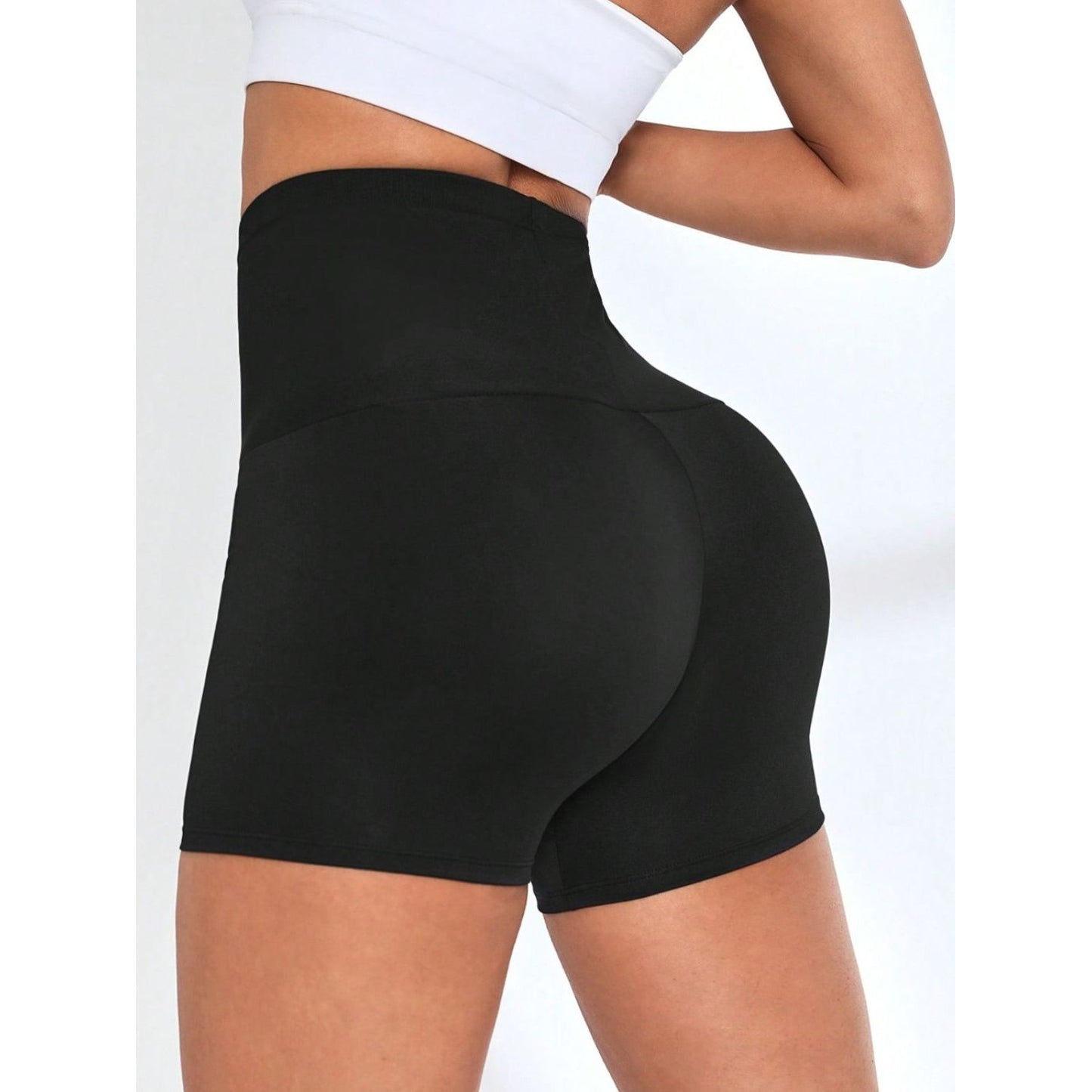 High Waist Active Shorts