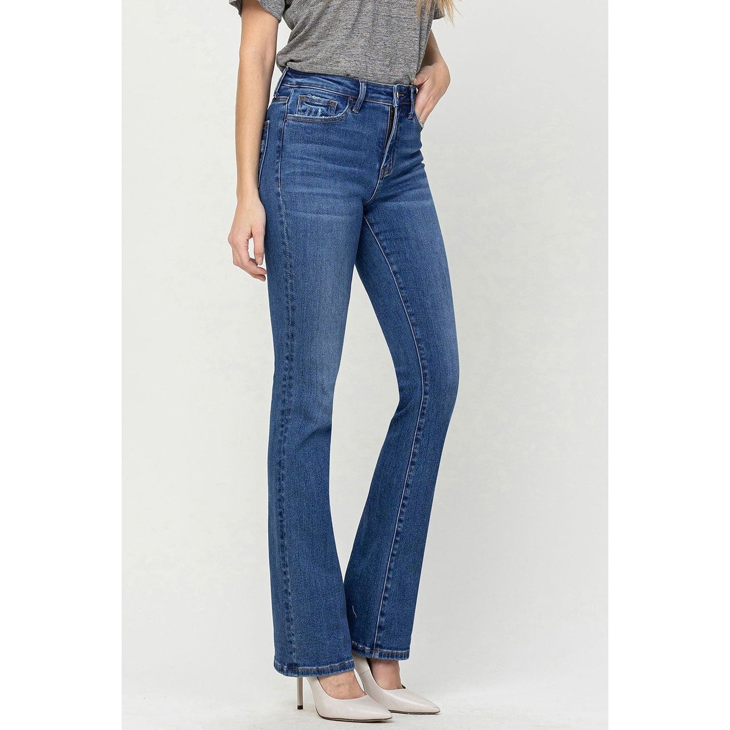 Vervet by Flying Monkey High Waist Bootcut Jeans