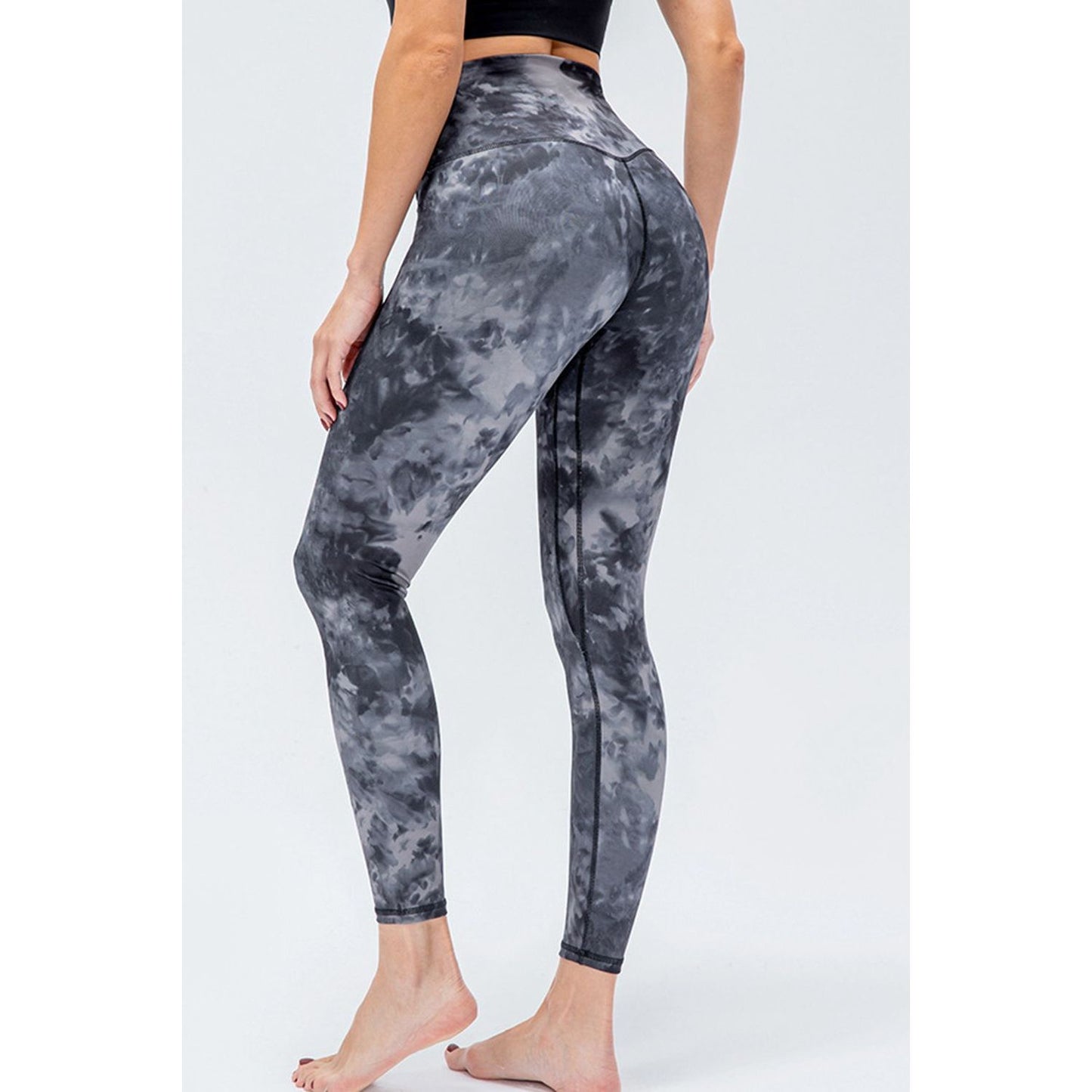 Wide Waistband Slim Fit Active Leggings