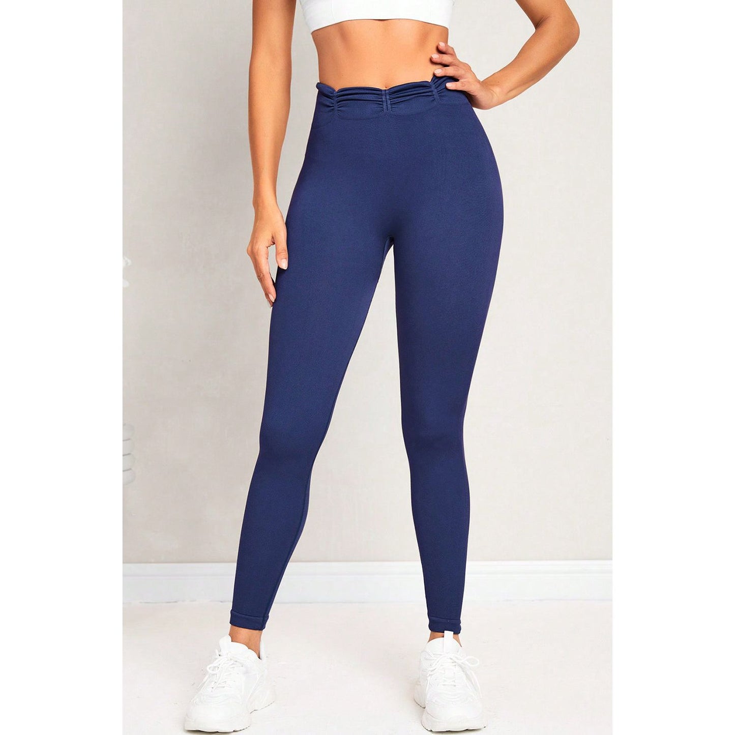 Ruched High Waist Active Leggings