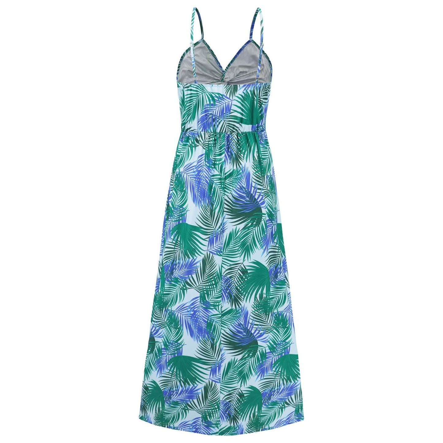 Twisted Printed V-Neck Cami Dress