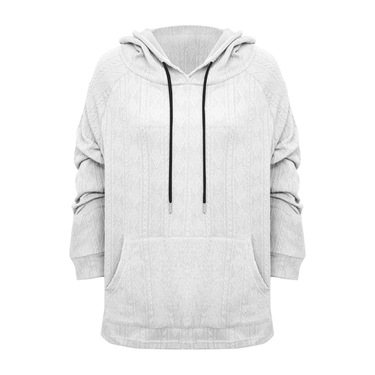 Full Size Drawstring Long Sleeve Hoodie