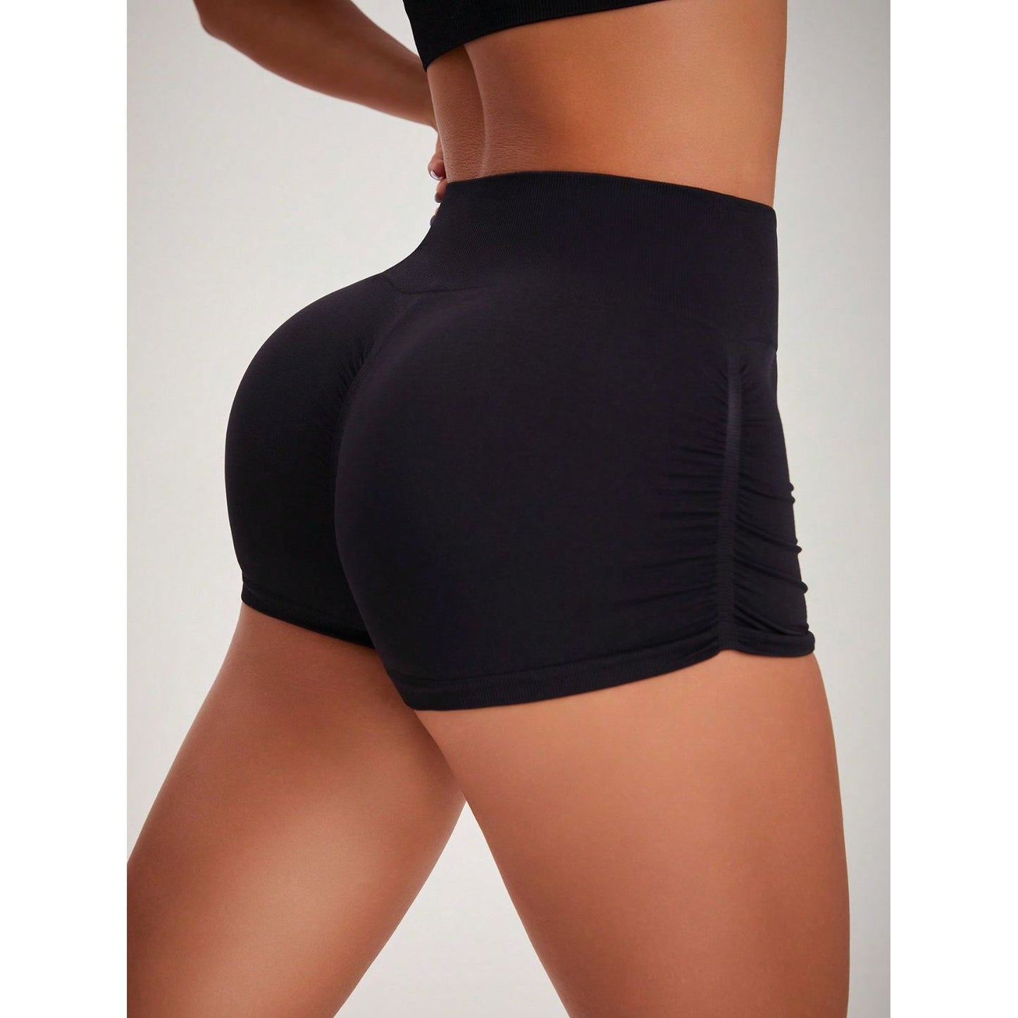 High Waist Active Shorts