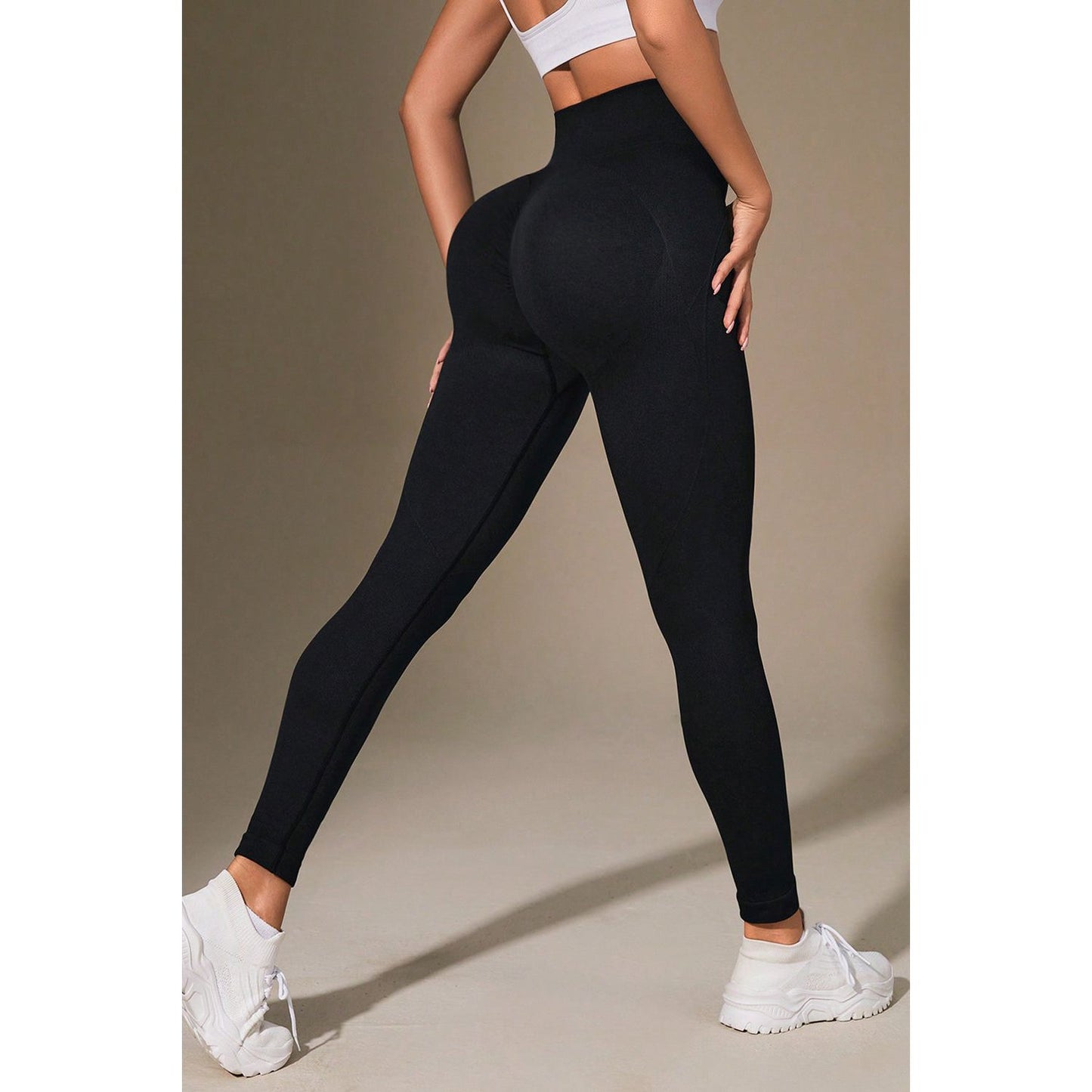 Wide Waistband Sports Leggings