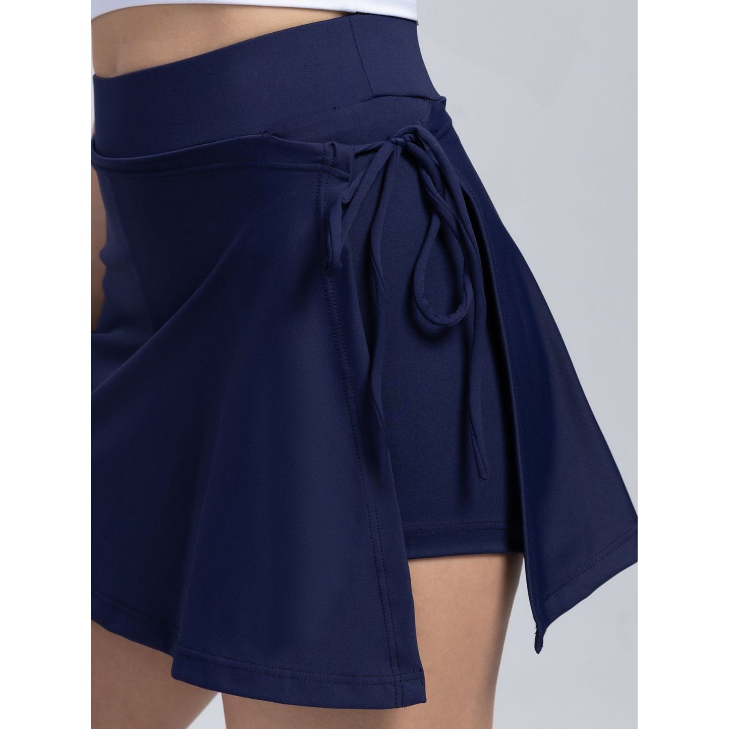 High Waist Active Skort with Pockets