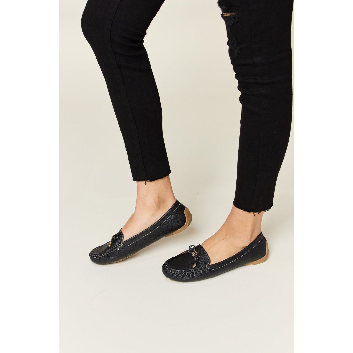 Forever Link Slip On Bow Flats Loafers