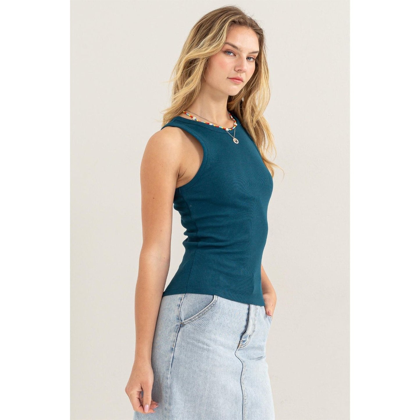 HYFVE Ribbed Round Neck Tank