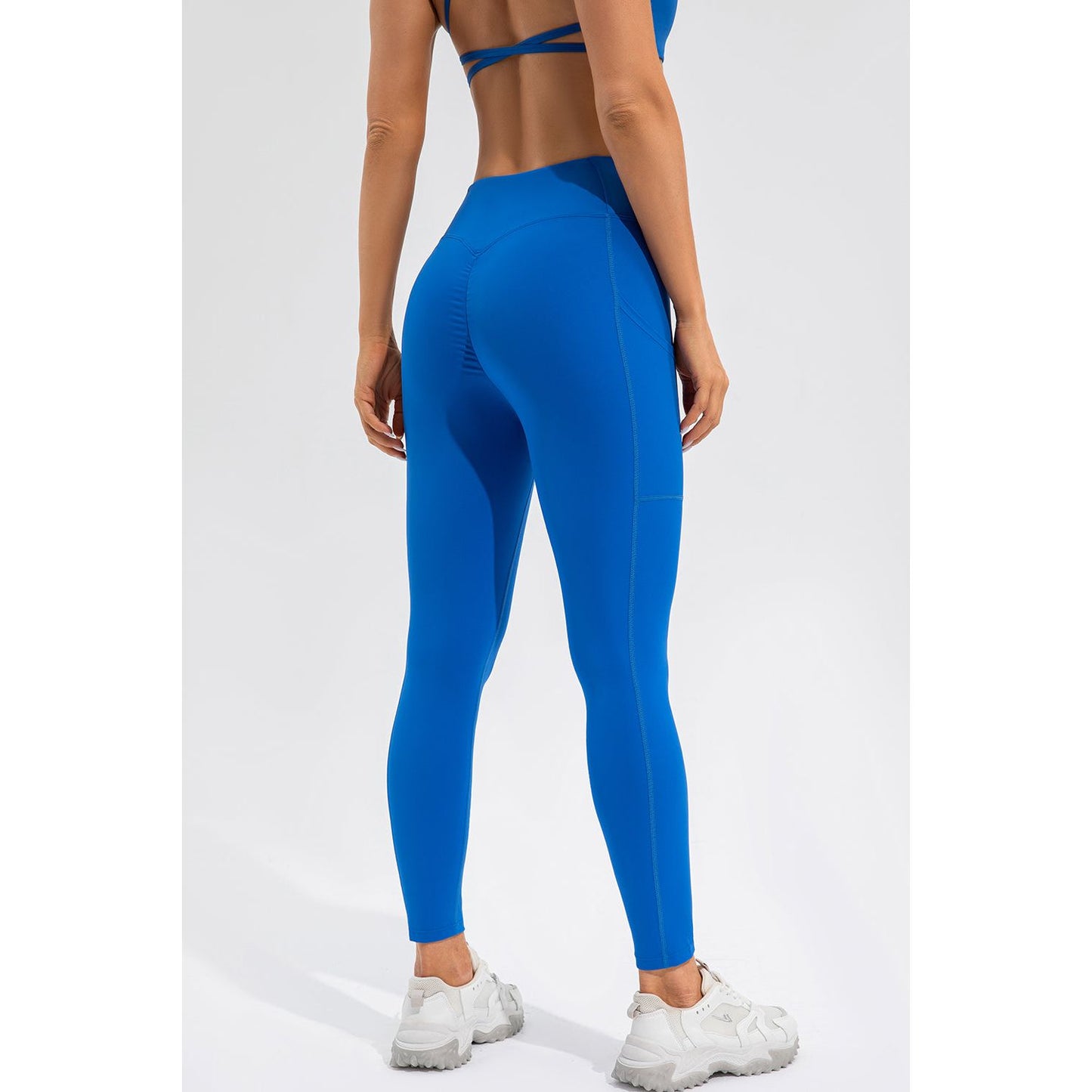 High Waist Active Leggings with Pockets