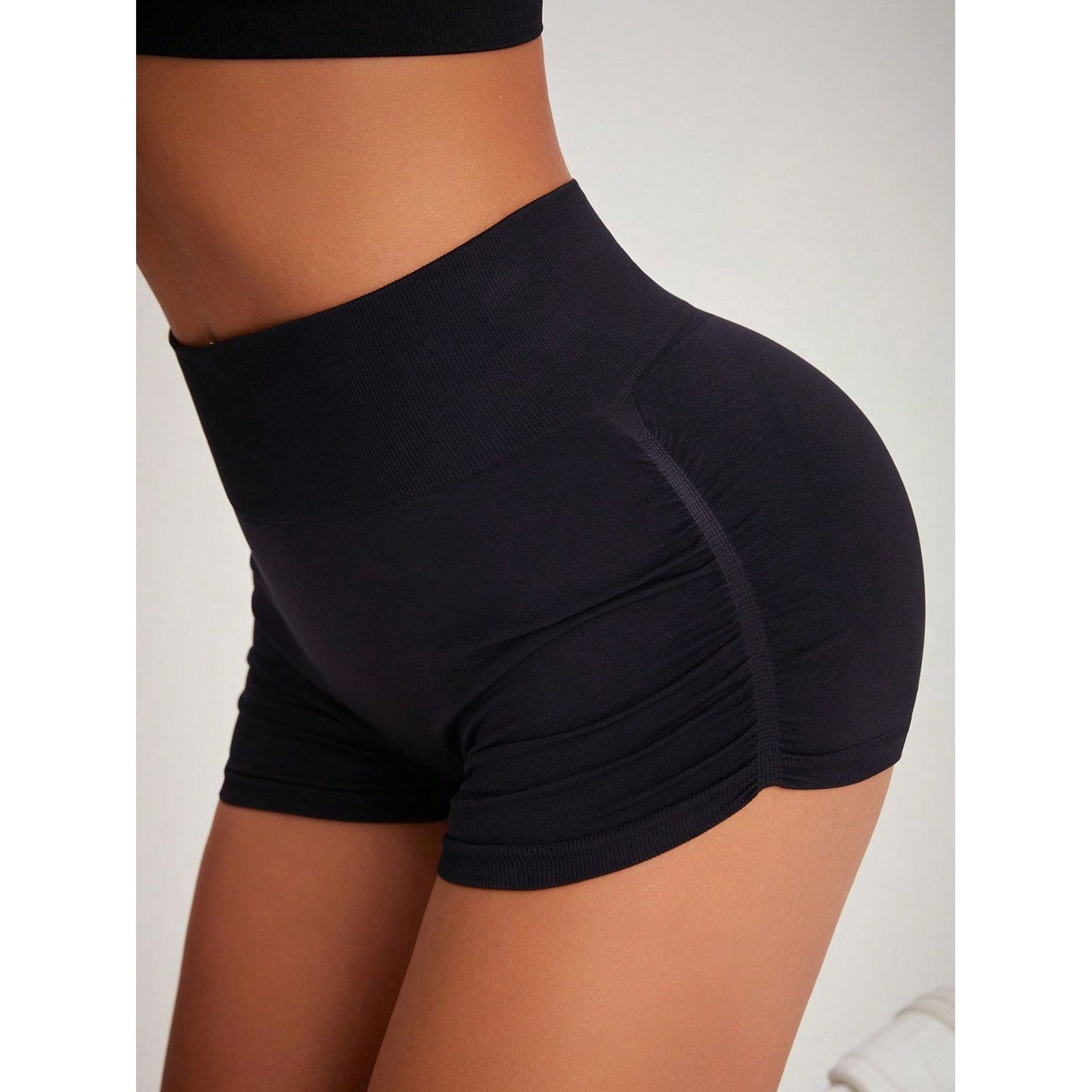 High Waist Active Shorts