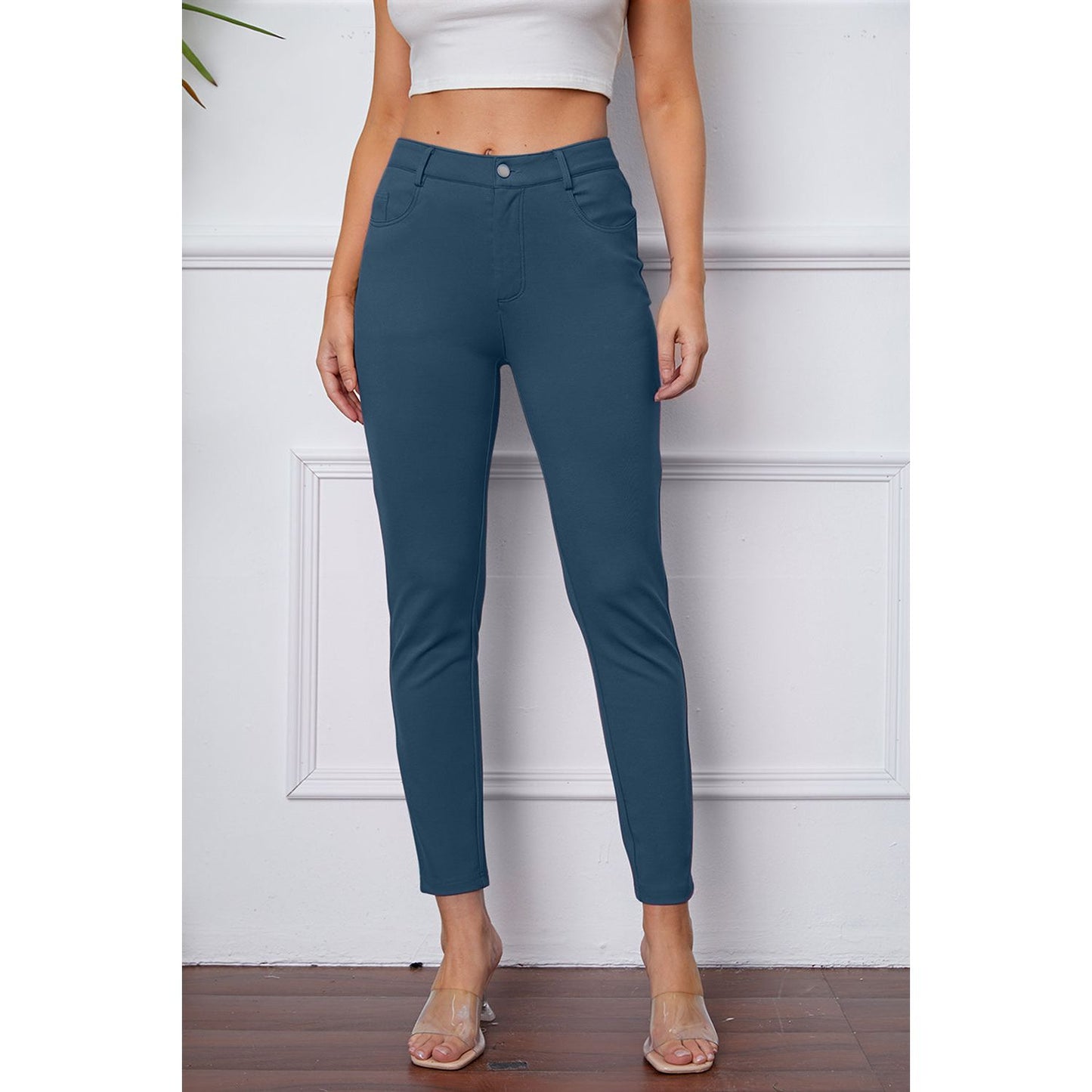 StretchyStitch Pants by Basic Bae