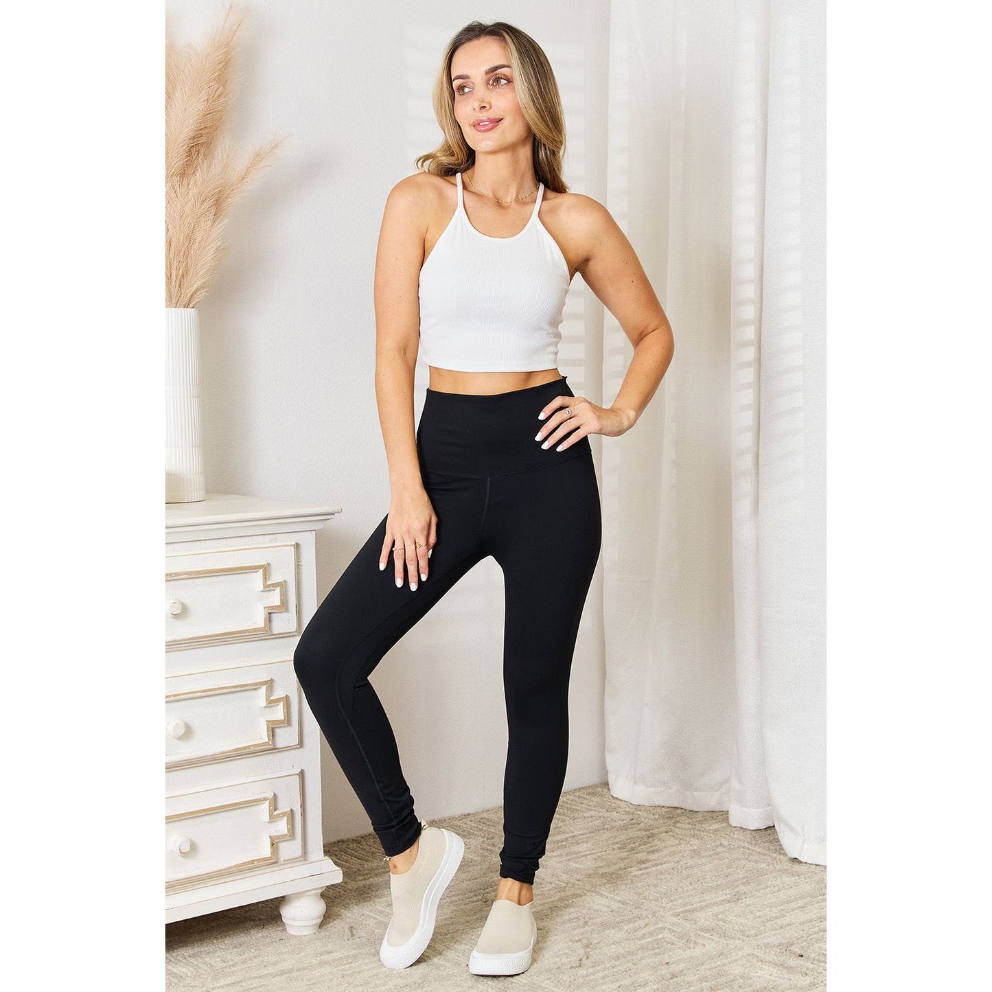 Basic Bae Ultra Soft High Waist Sports Leggings