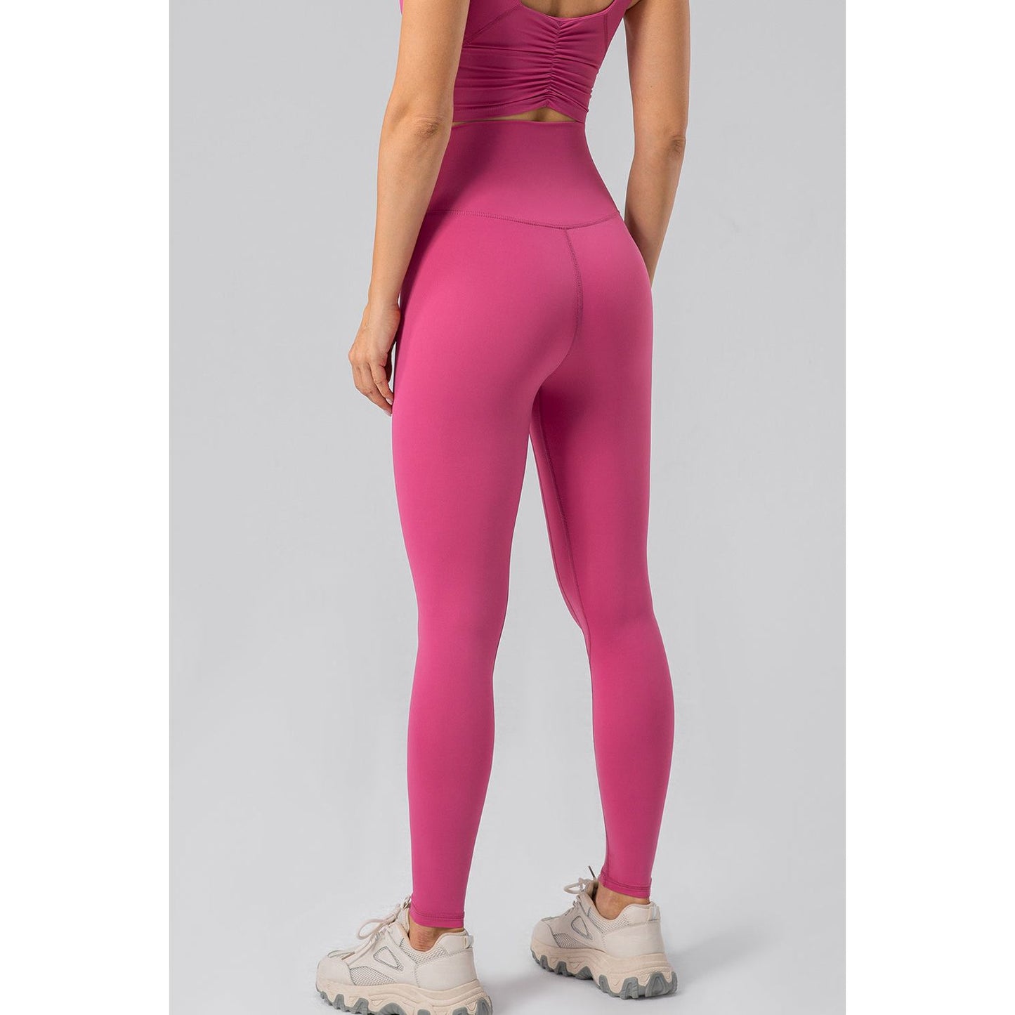 High Waist Wide Waistband Active Leggings