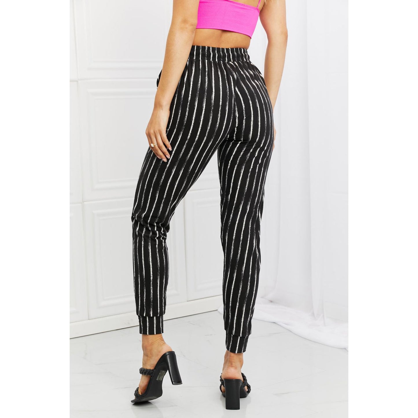 Leggings Depot Stay In Full Size Joggers