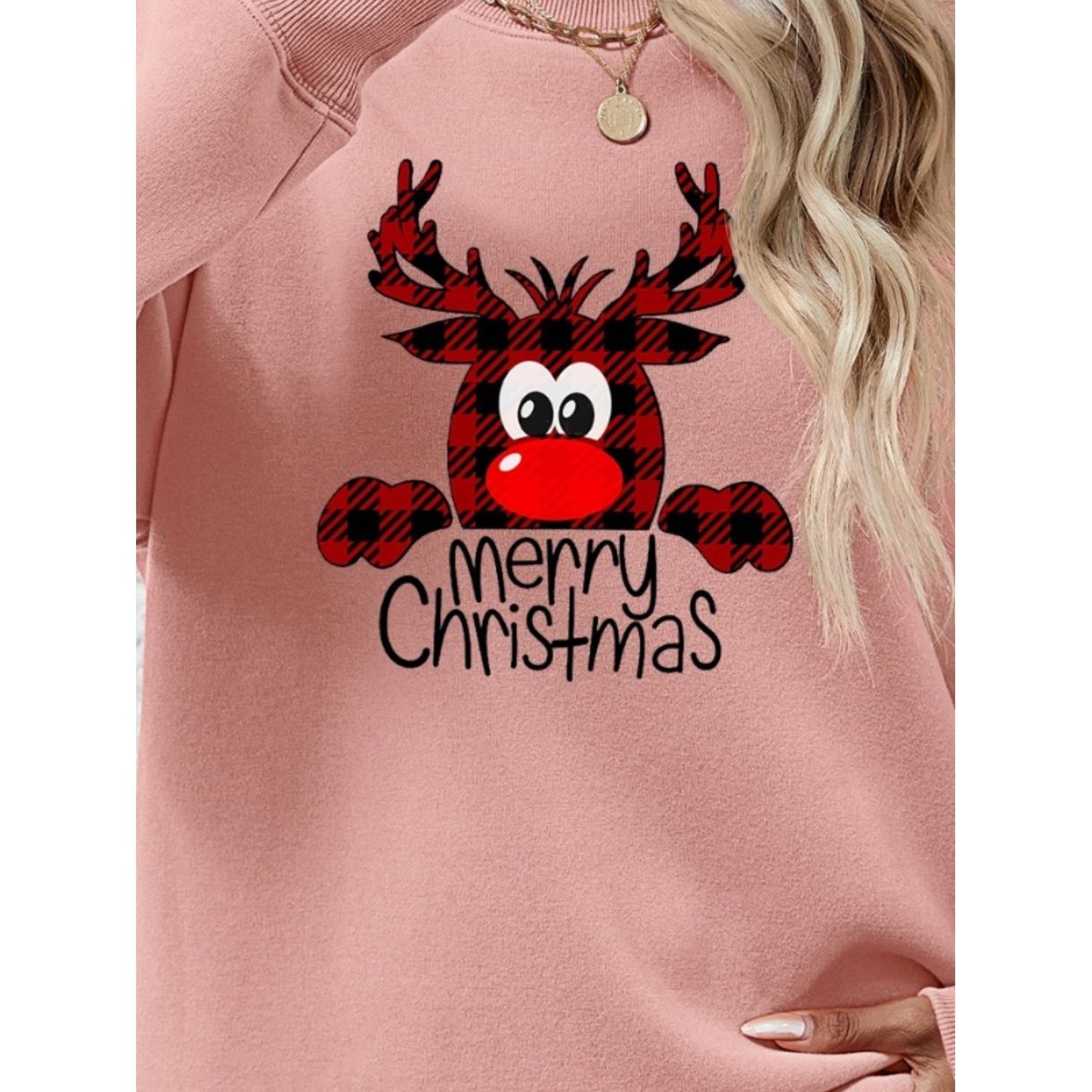 MERRY CHRISTMAS Graphic Sweatshirt