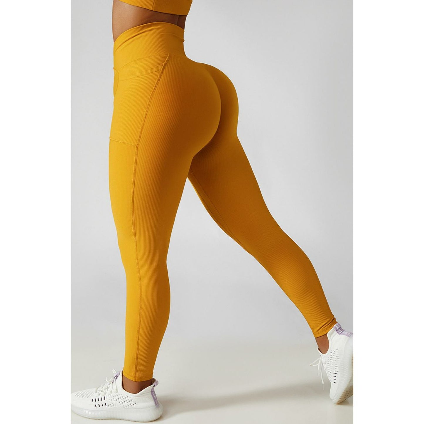 Basic Bae Crossover Waist Active Leggings