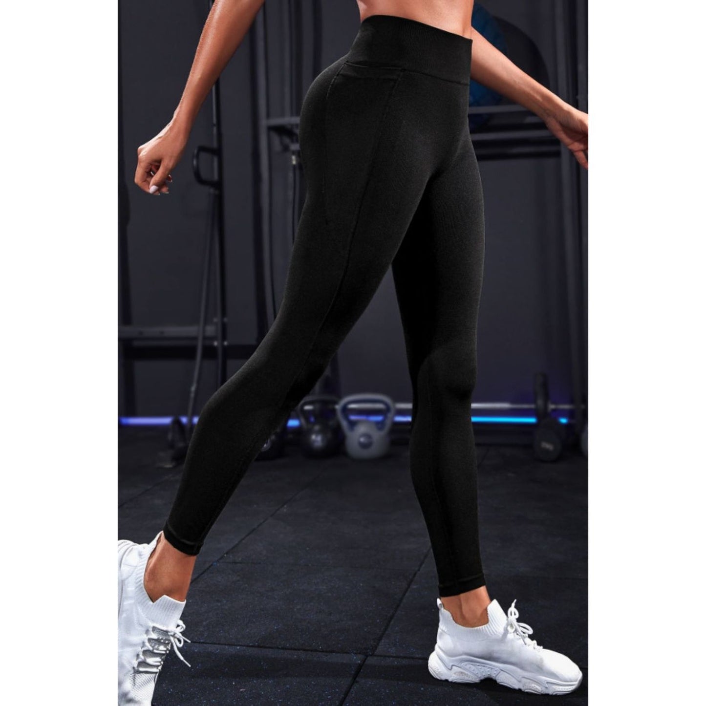 Wide Waistband Sports Leggings