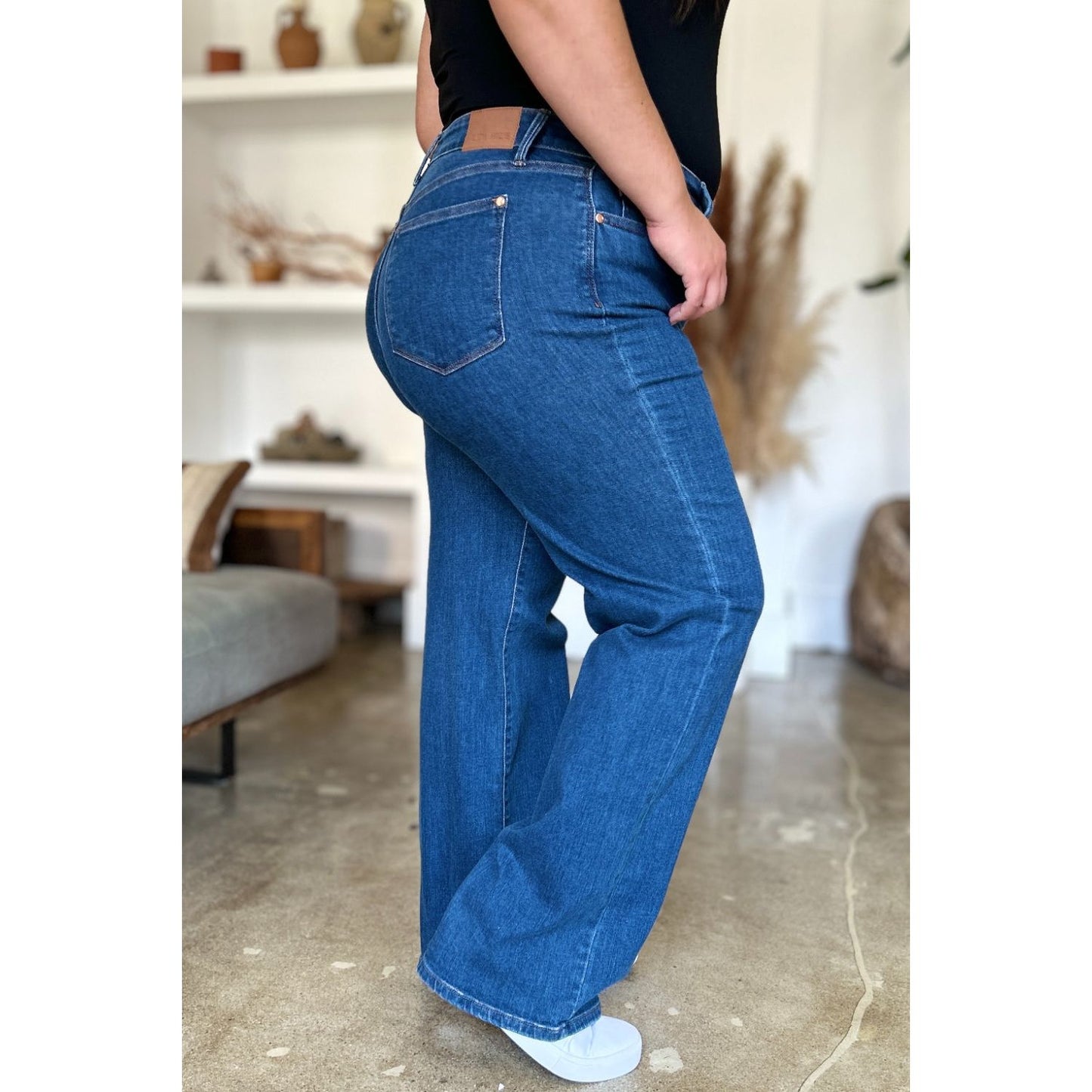 Judy Blue Full Size High Rise Straight Jeans