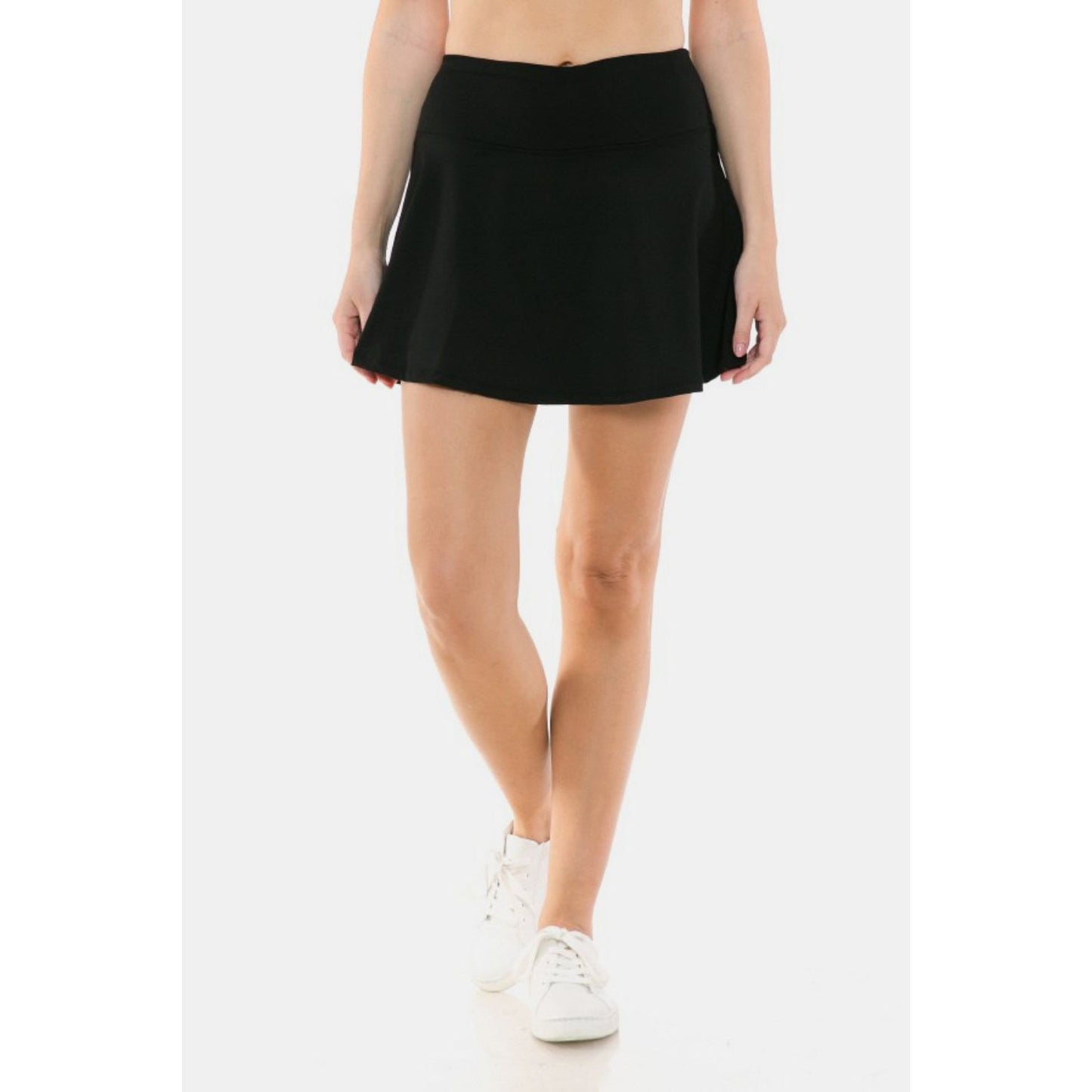 Leggings Depot Wide Waistband Active Skort