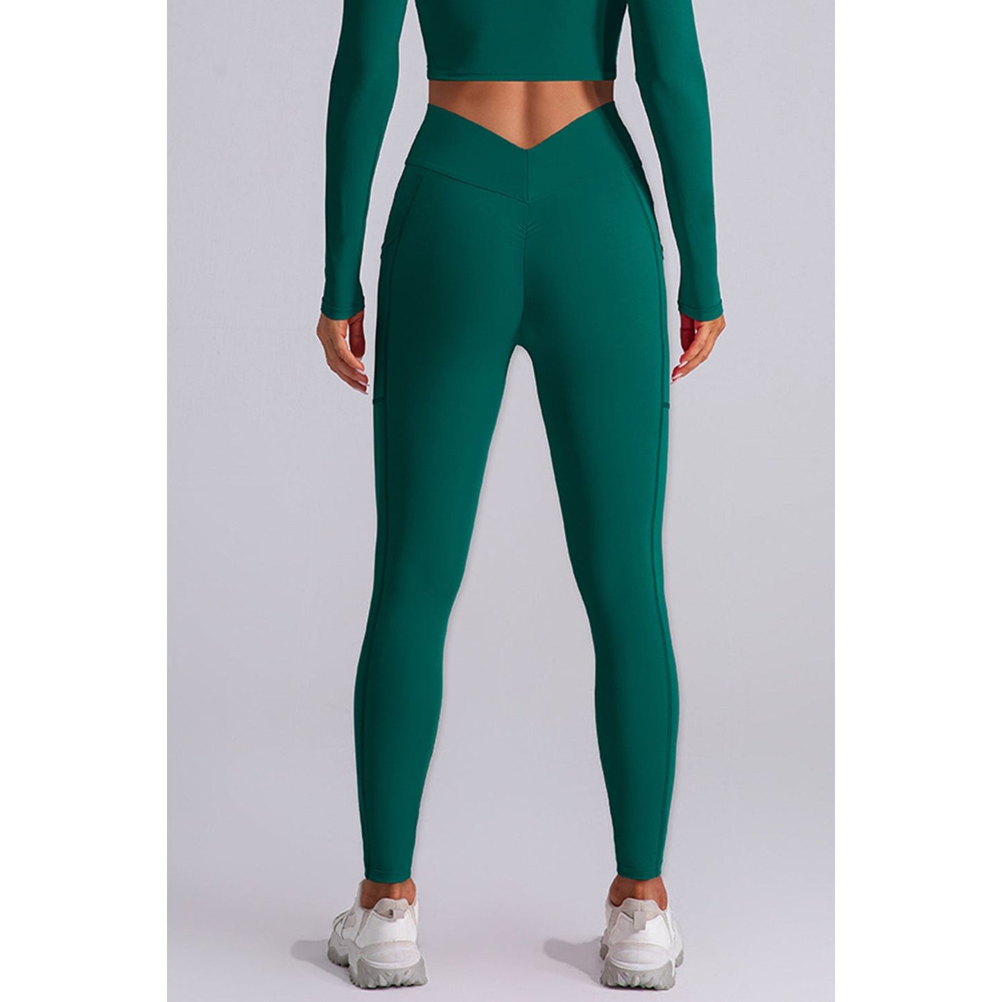 High Waist Active Leggings with Pockets