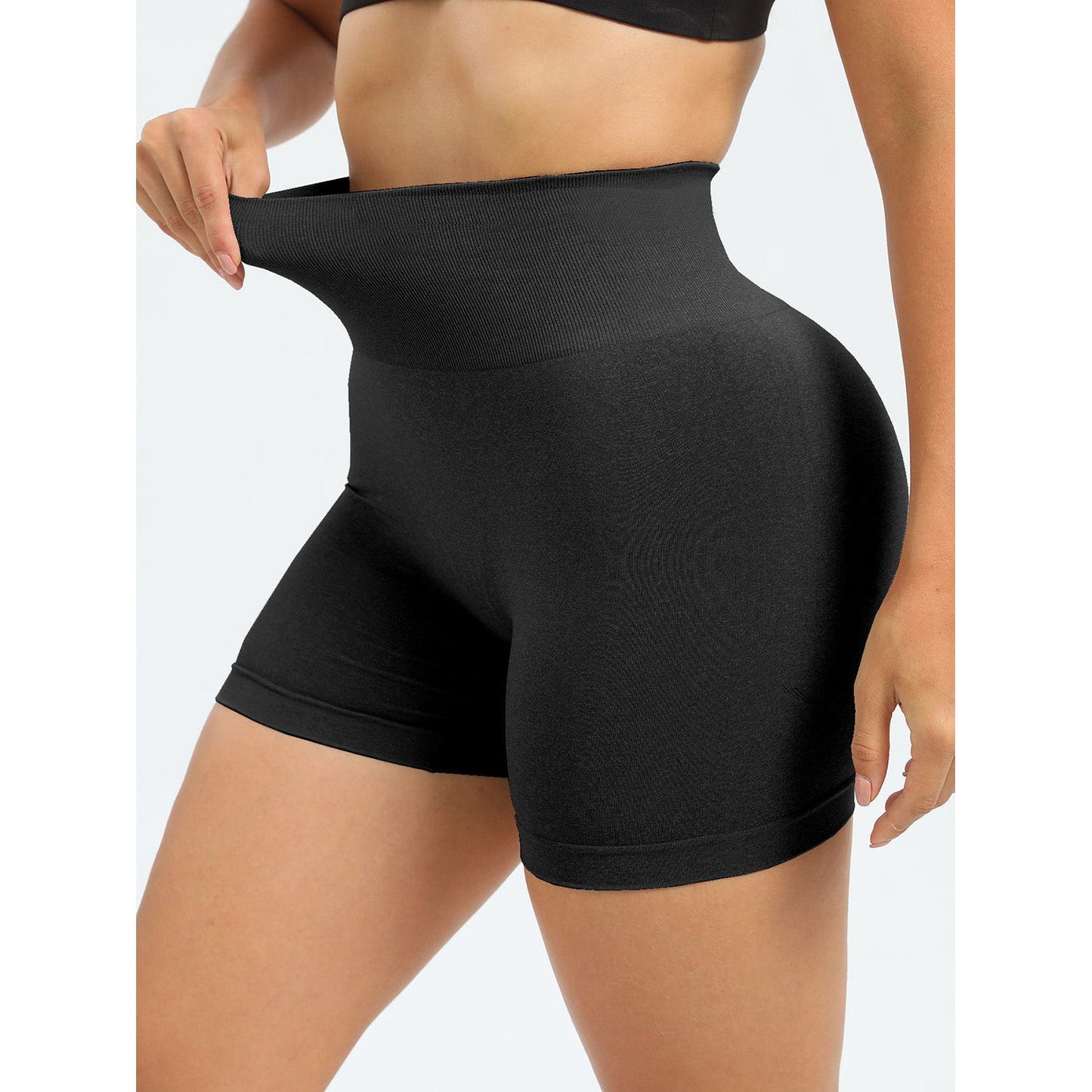 High Waist Active Shorts