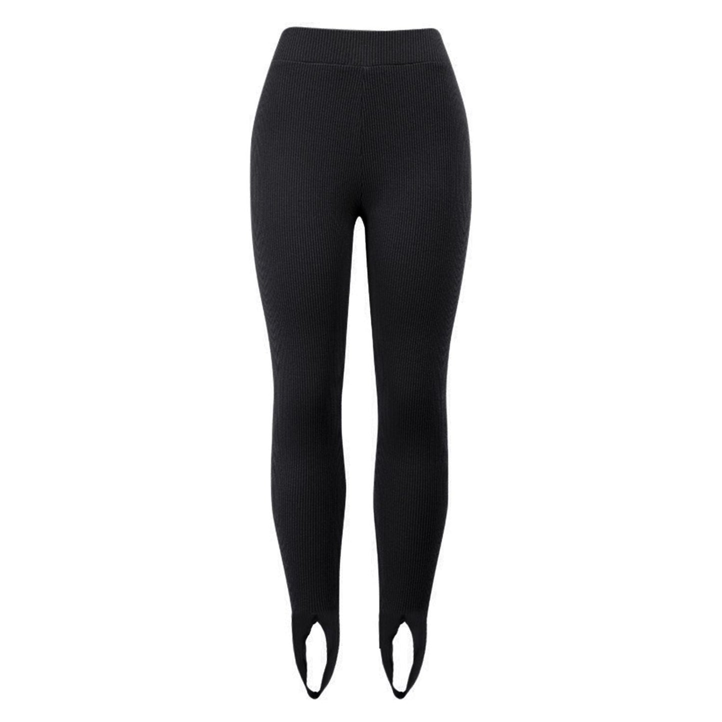 Ribbed Mid Waist Leggings