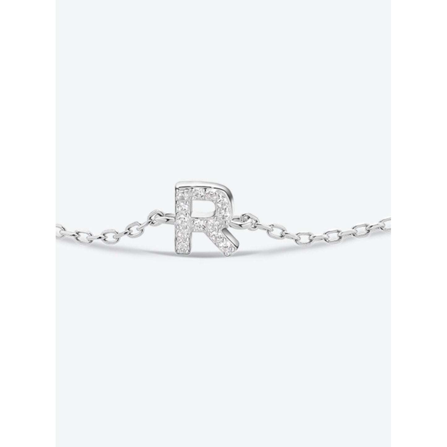 Q To U Zircon 925 Sterling Silver Bracelet