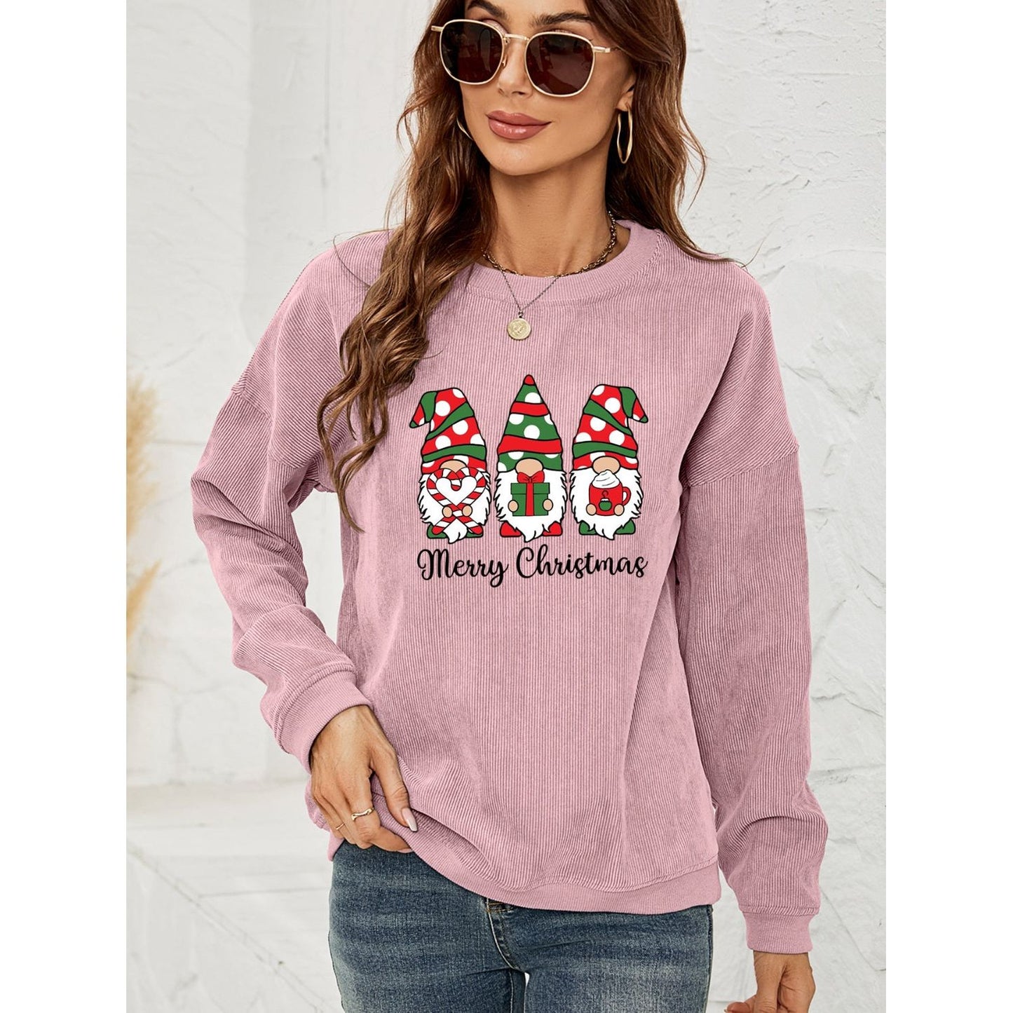 MERRY CHRISTMAS Graphic Sweatshirt