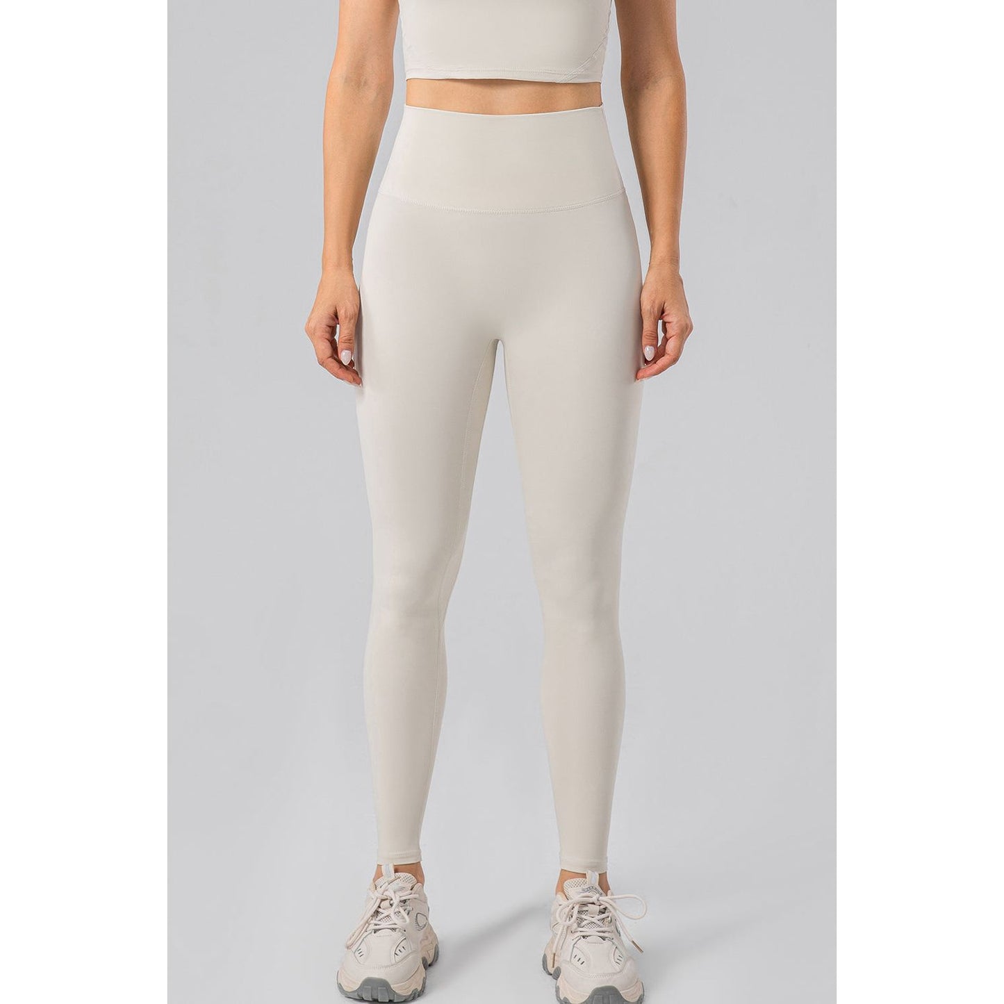 High Waist Wide Waistband Active Leggings