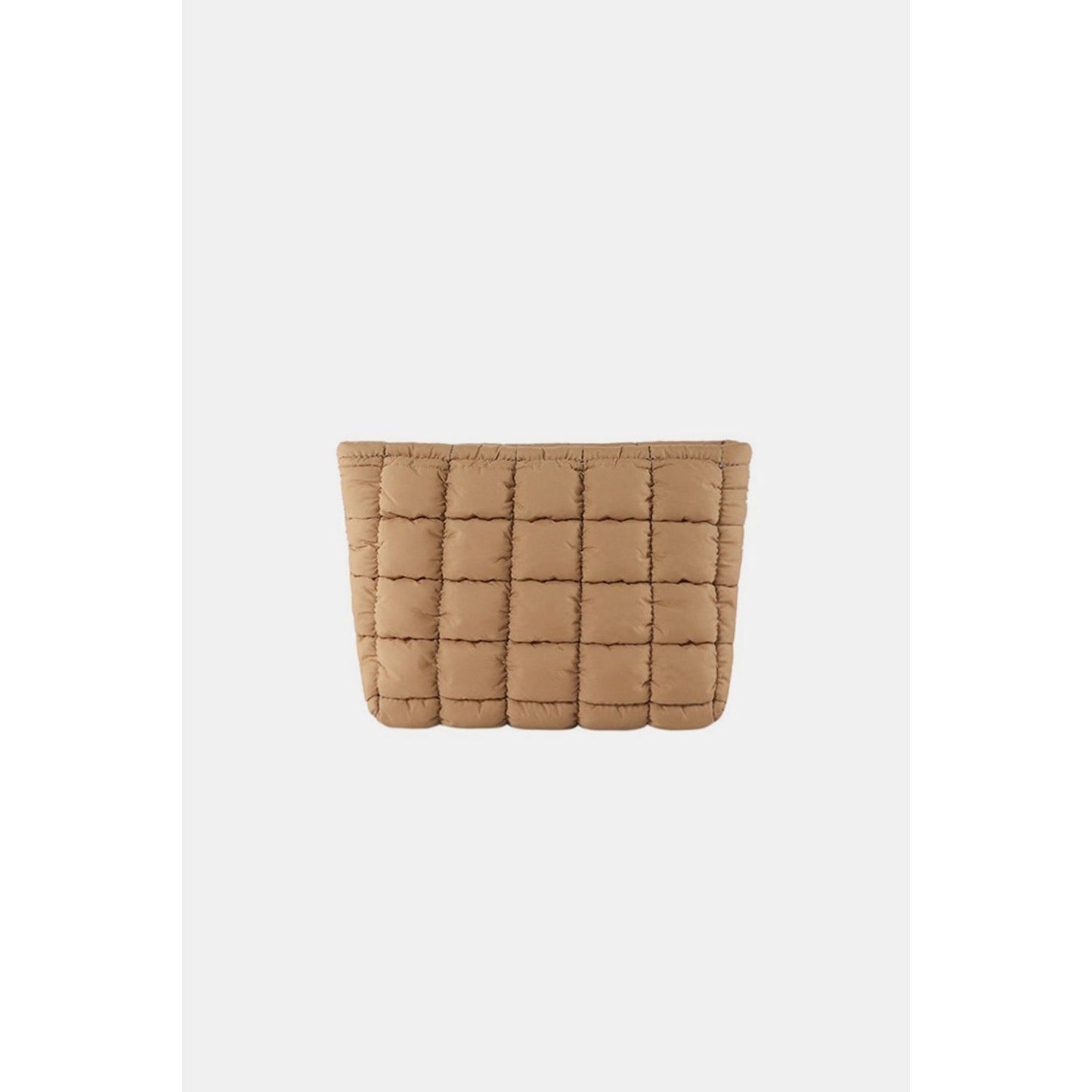 Zenana Quilted Puffy Pouch Clutch Bag