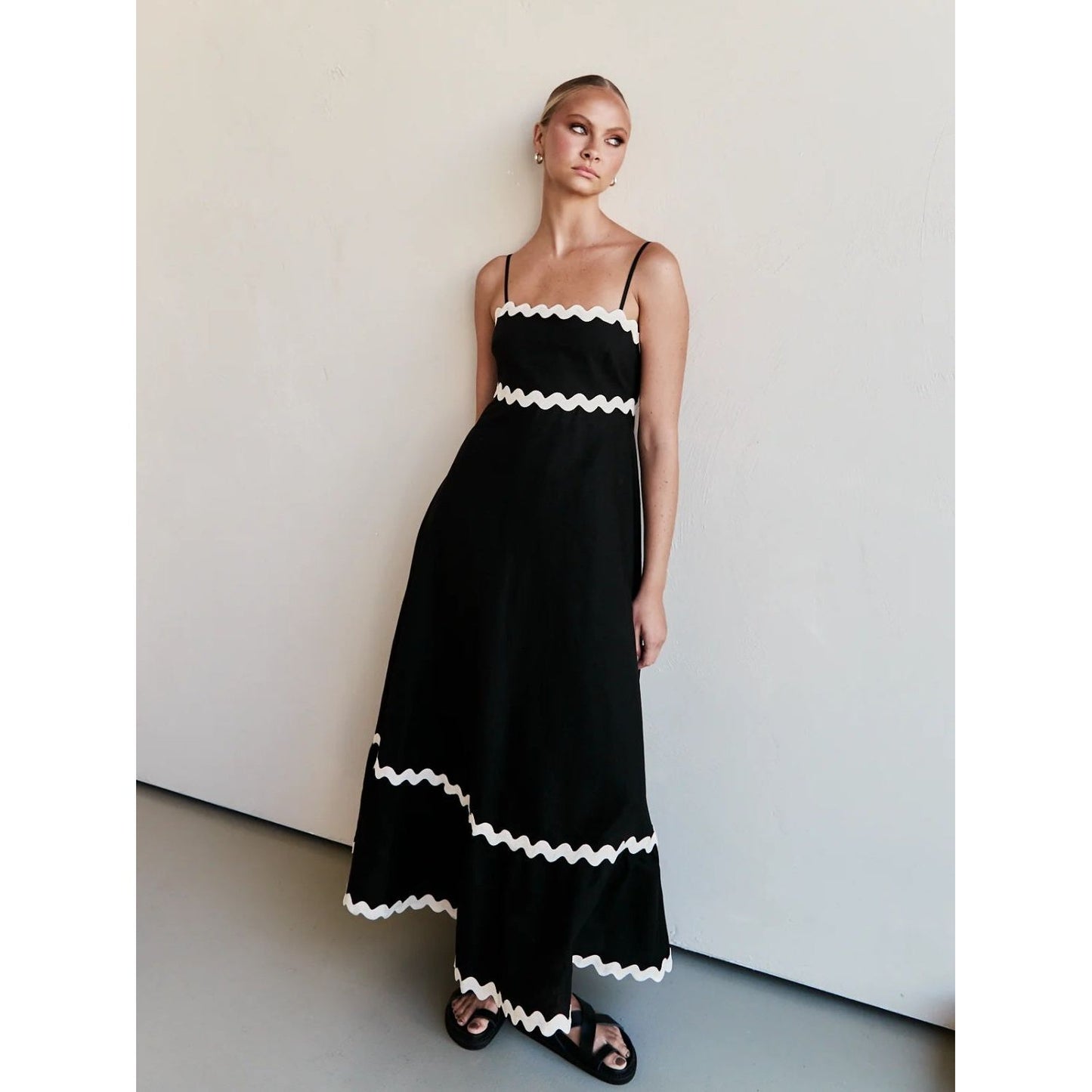 Spaghetti Strap Maxi Dress