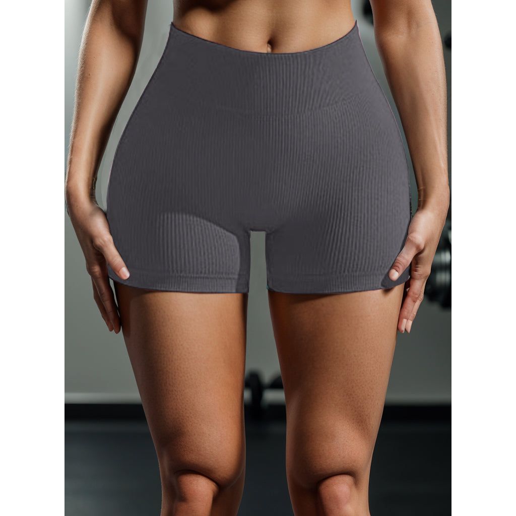 High Waist Active Shorts