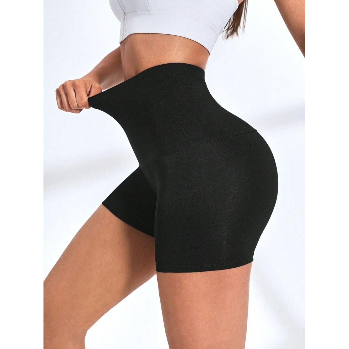 High Waist Active Shorts