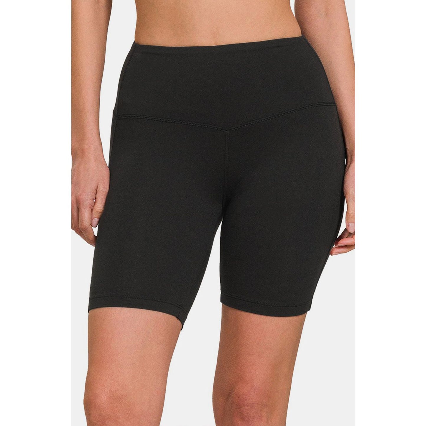 Zenana High Waist Active Shorts