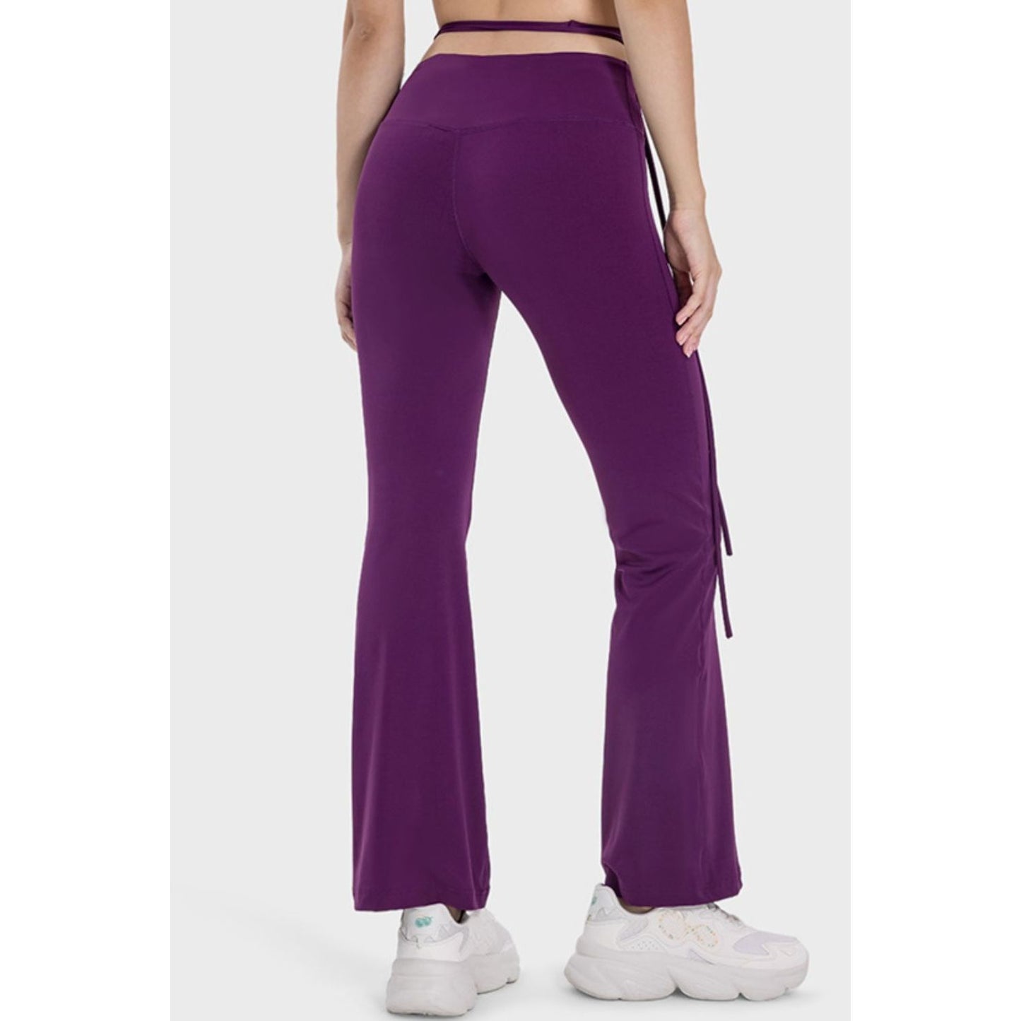 Millennia Tied Mid-Rise Waist Active Pants