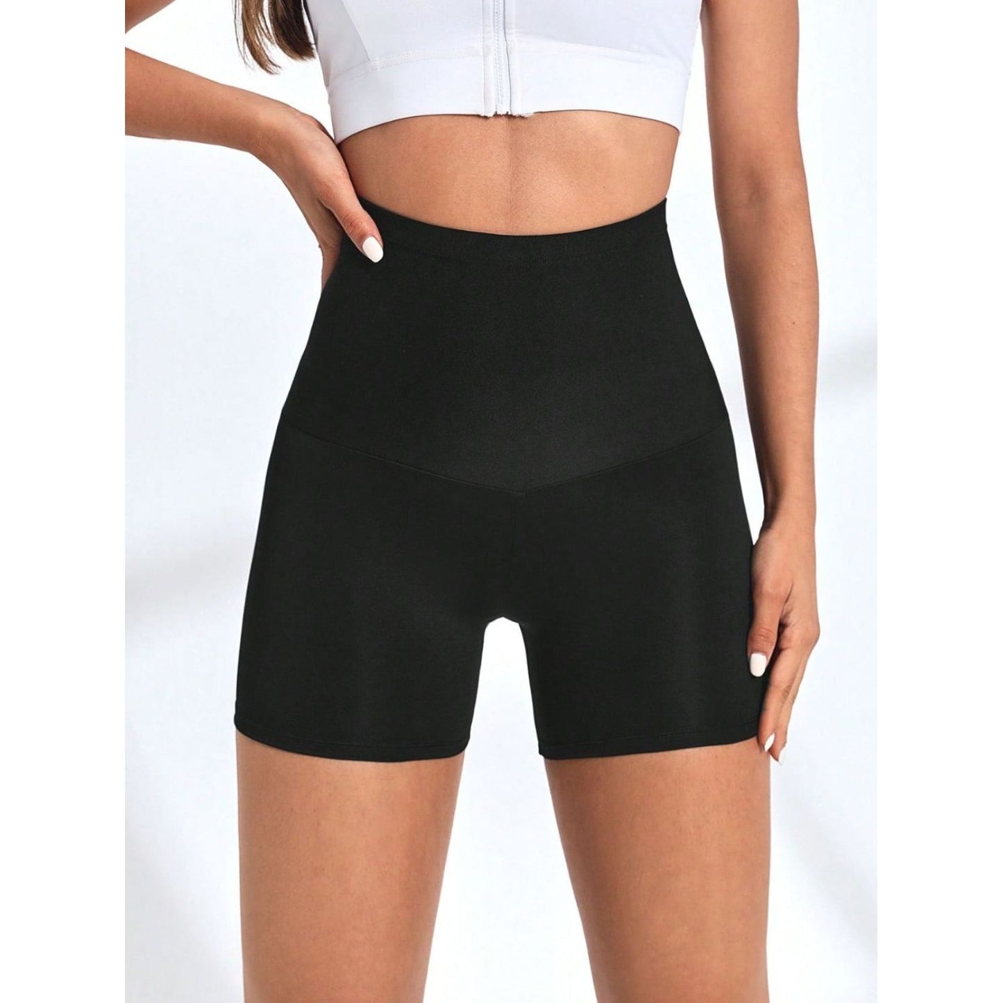 High Waist Active Shorts