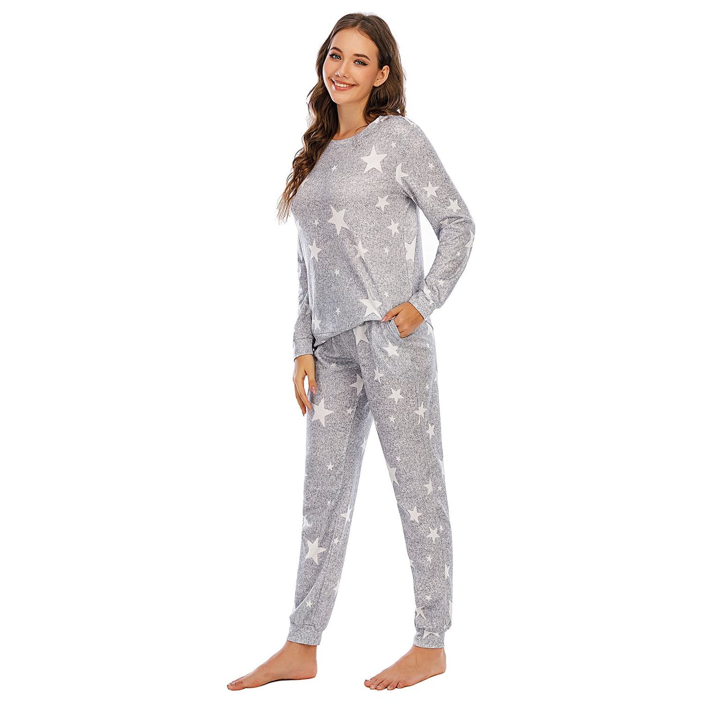 Star Top and Pants Lounge Set