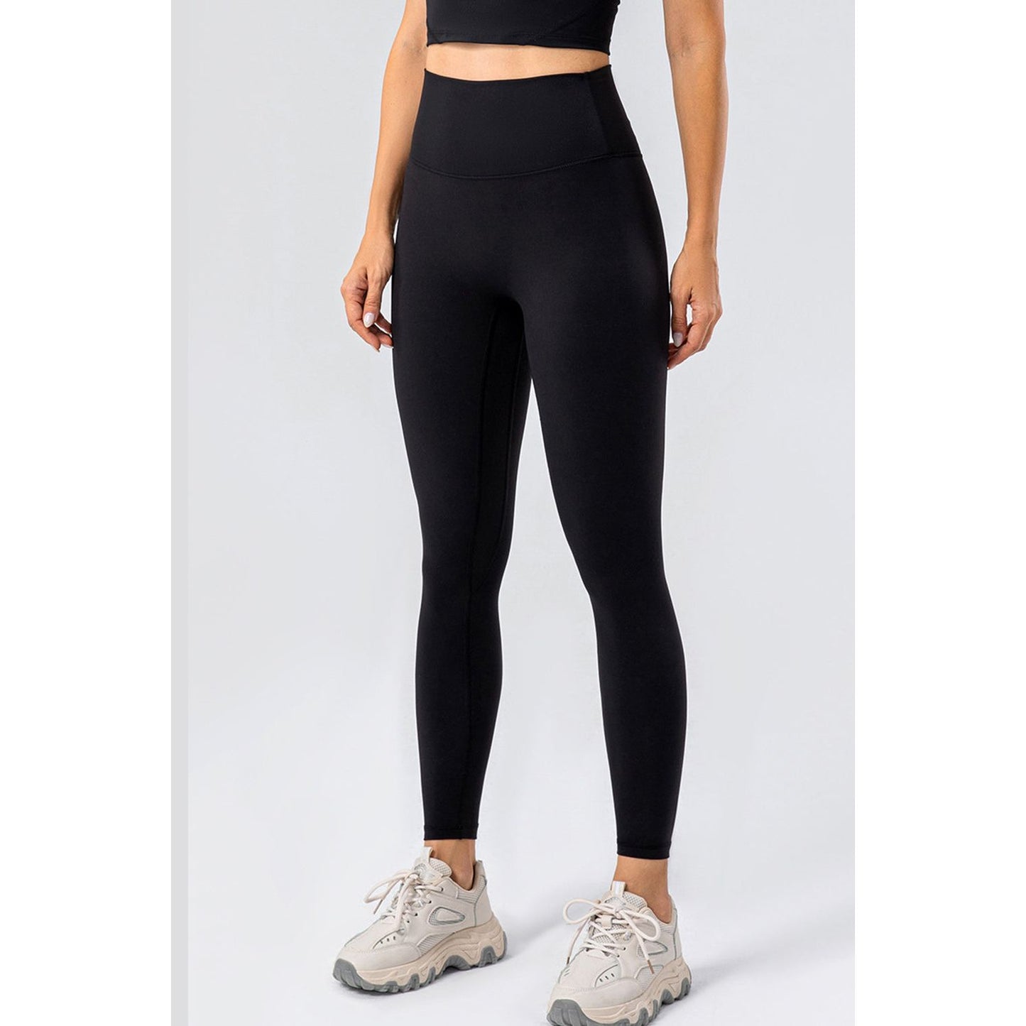 High Waist Wide Waistband Active Leggings